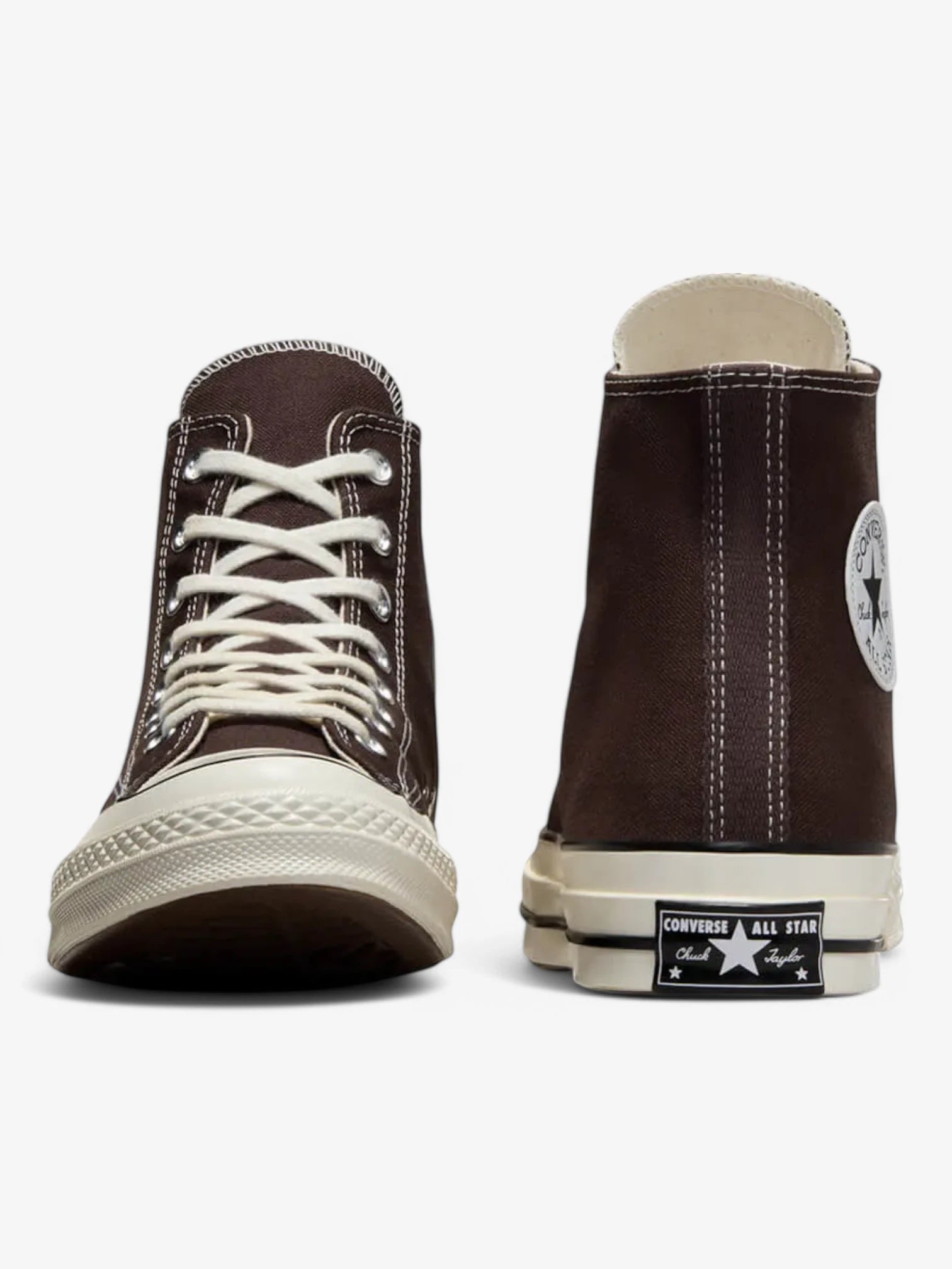 Converse Chuck 70 High Top Sneakers in Dark Brown - Classic Canvas Shoes for Men & Women | Perfect for Casual Wear, Street Style & Everyday Fashion