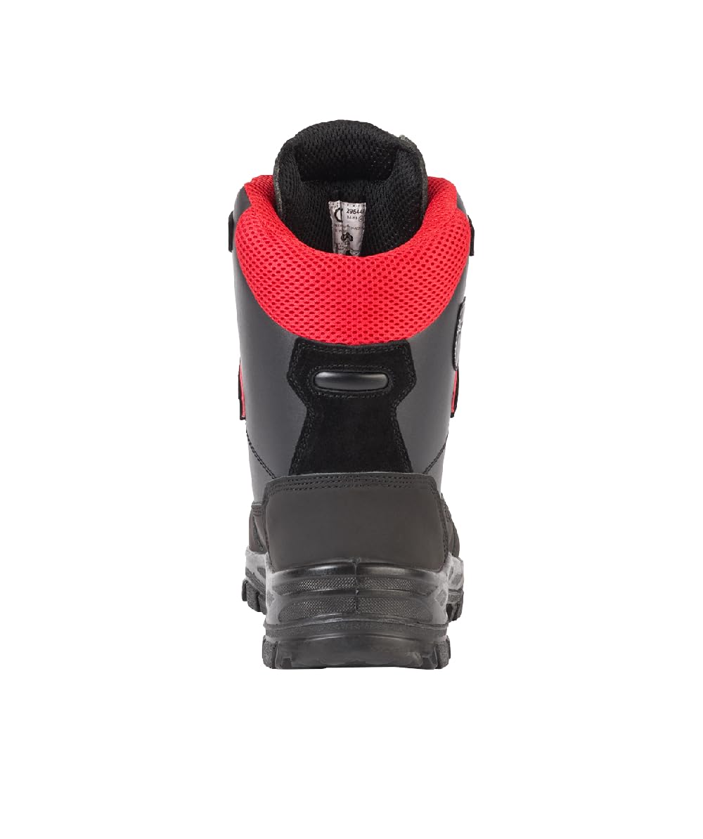Oregon Yukon Class 1 Leather Chainsaw Protective Boots - Safety Work Boots for Forestry & Logging - Waterproof Steel Toe Chainsaw Chaps for Tree Cutting & Woodworking Professionals