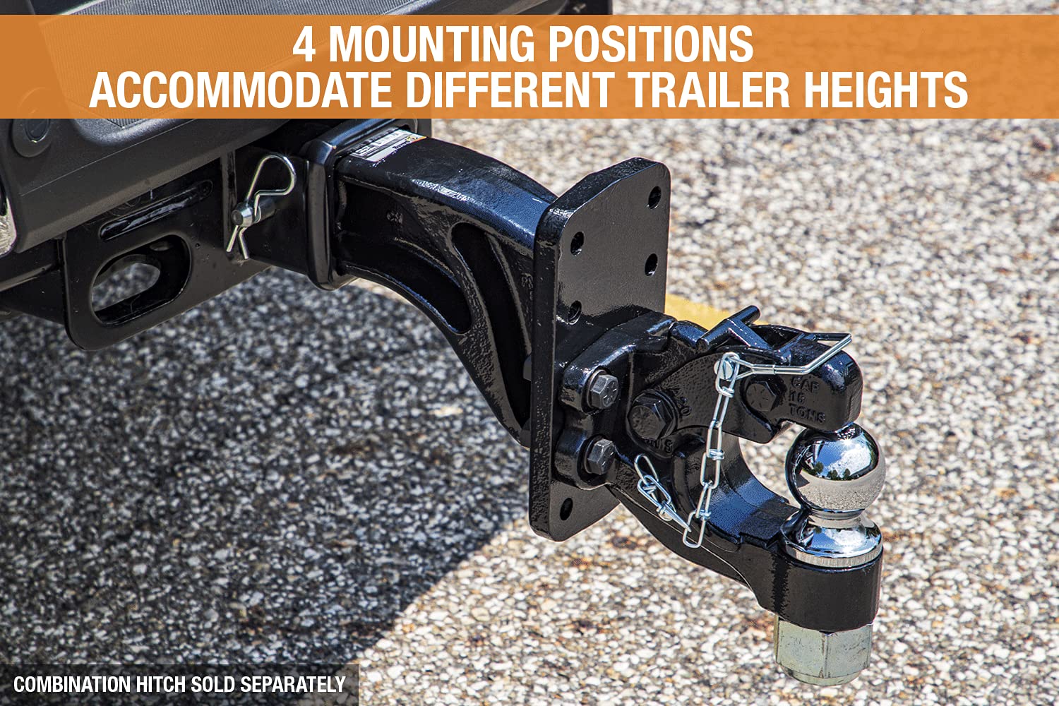 Buyers Products PM3109 4-Position Pintle Hook Mount - 3
