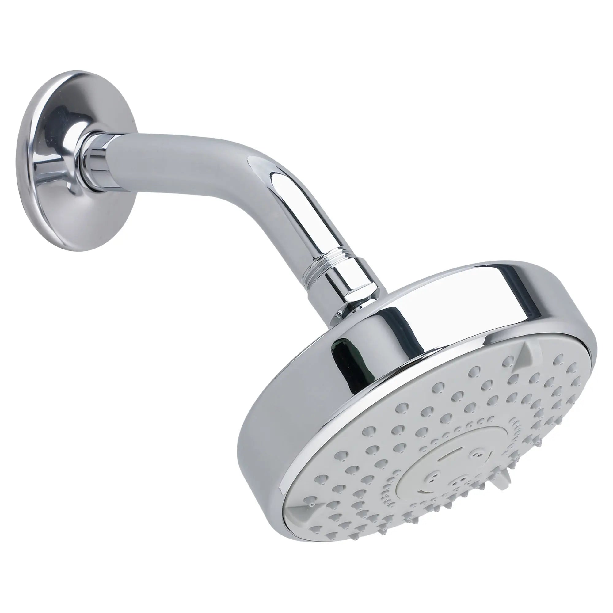 3 Function 4 3/4 Inch 2.5 GPM/9.5 LPM High Pressure Shower Head - Perfect for Bathroom, Spa, and RV Use