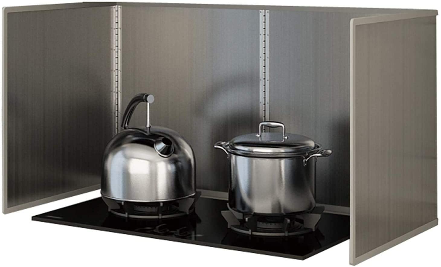 **Non-Stick Foldable Glass Splashback for Kitchen – Oil Splash Guard, Spill-Resistant Gas Cooker Protector – Durable & Easy to Clean – Perfect for Home Cooking & Keeping Kitchen Spotless**