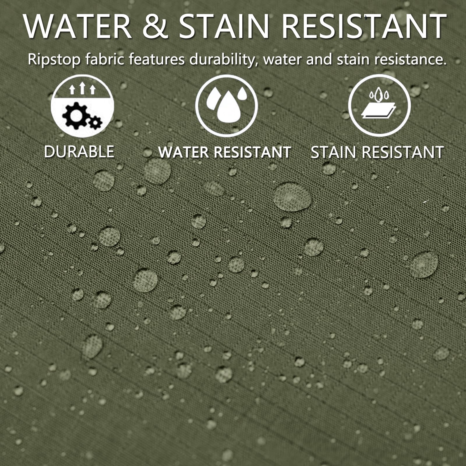 Men's Stretch Tactical Pants - Water Resistant Ripstop Cargo Pants for Outdoor, Work & Hiking | Lightweight EDC Tactical Trousers for Camping, Hunting & Everyday Wear