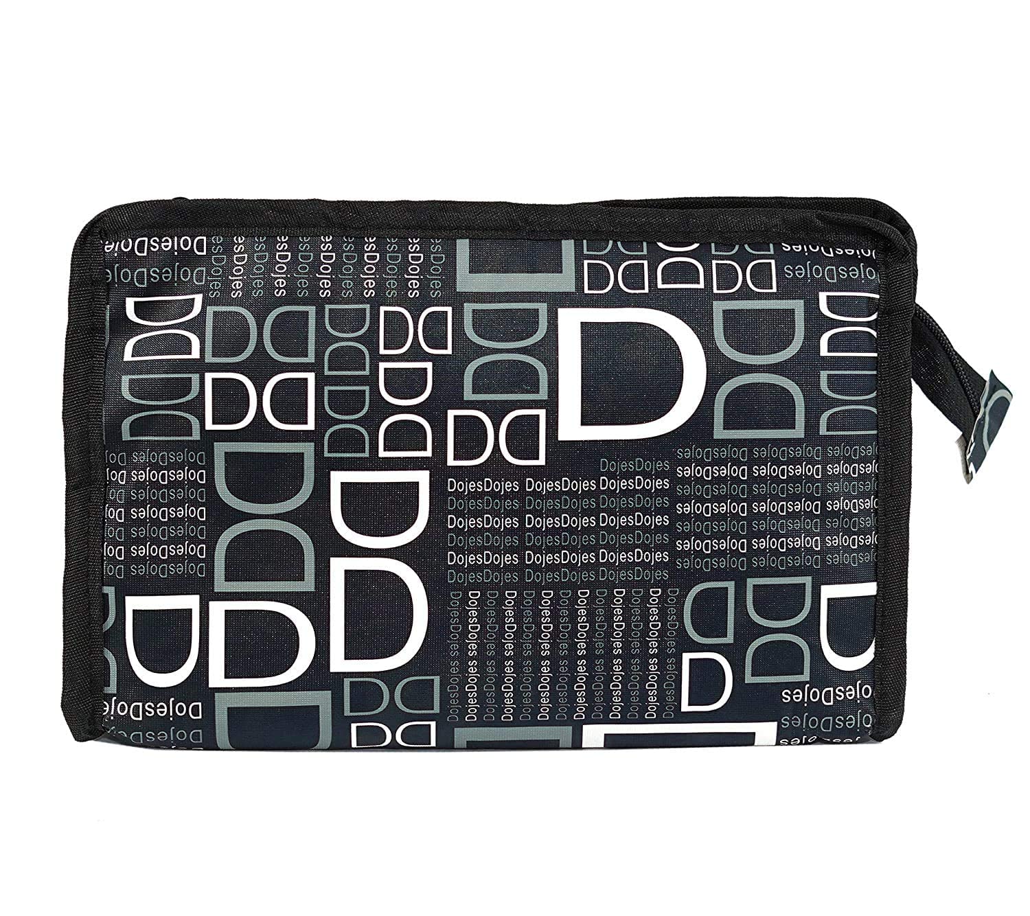 ADJD 3-Piece Waterproof Travel Cosmetic Bag Set - Durable Toiletry & Shaving Pouch for Men & Women (Black) - Perfect for Gym, Business Trips & Vacation Essentials