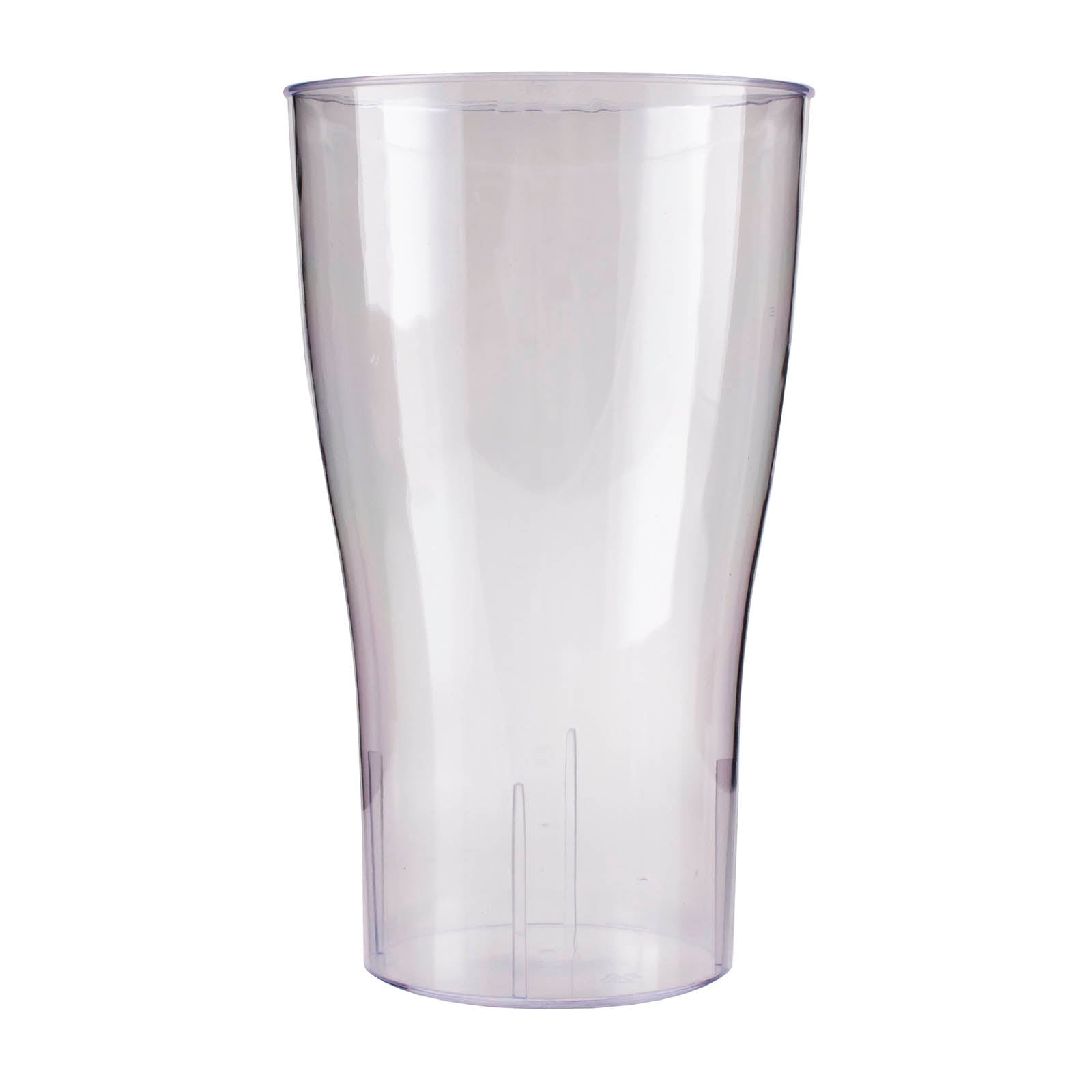10-Pack Clear Plastic Pint Glasses - 16oz Shatterproof Cups for Beer, Cocktails & Parties - Durable Unbreakable Drinkware for Bars, BBQs & Outdoor Events