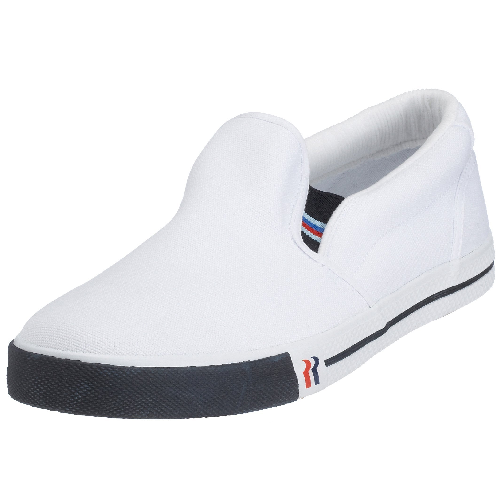Romika Men's Loafers Boat Shoes - Comfortable Slip-On Casual Shoes for Men & Women (White, Size 16.5 Women/15 Men) - Perfect for Office, Travel & Everyday Wear