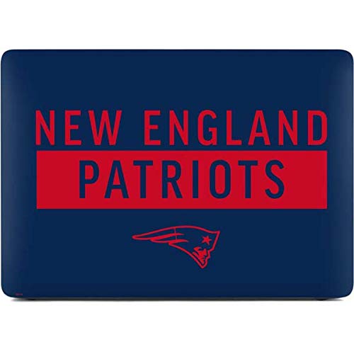 Official NFL New England Patriots Laptop Skin for MacBook Air 13-inch Retina (2018-2019) | Premium Vinyl Decal Sticker | Blue Performance Series Design | Perfect for Work, School & Travel Protection