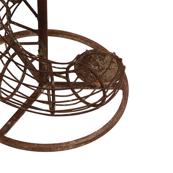 Obelisk Iron Spiral - Elegant Garden Decor for Outdoor & Indoor Use | Perfect for Patio, Lawn, and Home Decoration