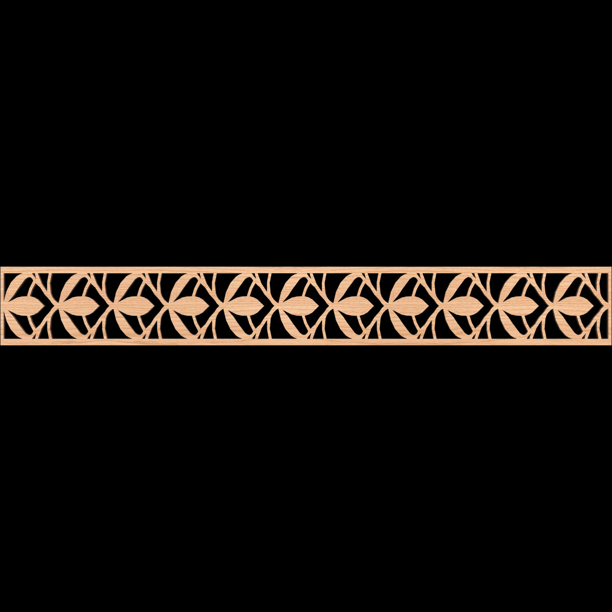 Salem Fretwork Moulding - Decorative Wood Trim for Home Interior & Furniture Design | Perfect for DIY Projects, Wall Accents, and Cabinet Embellishments