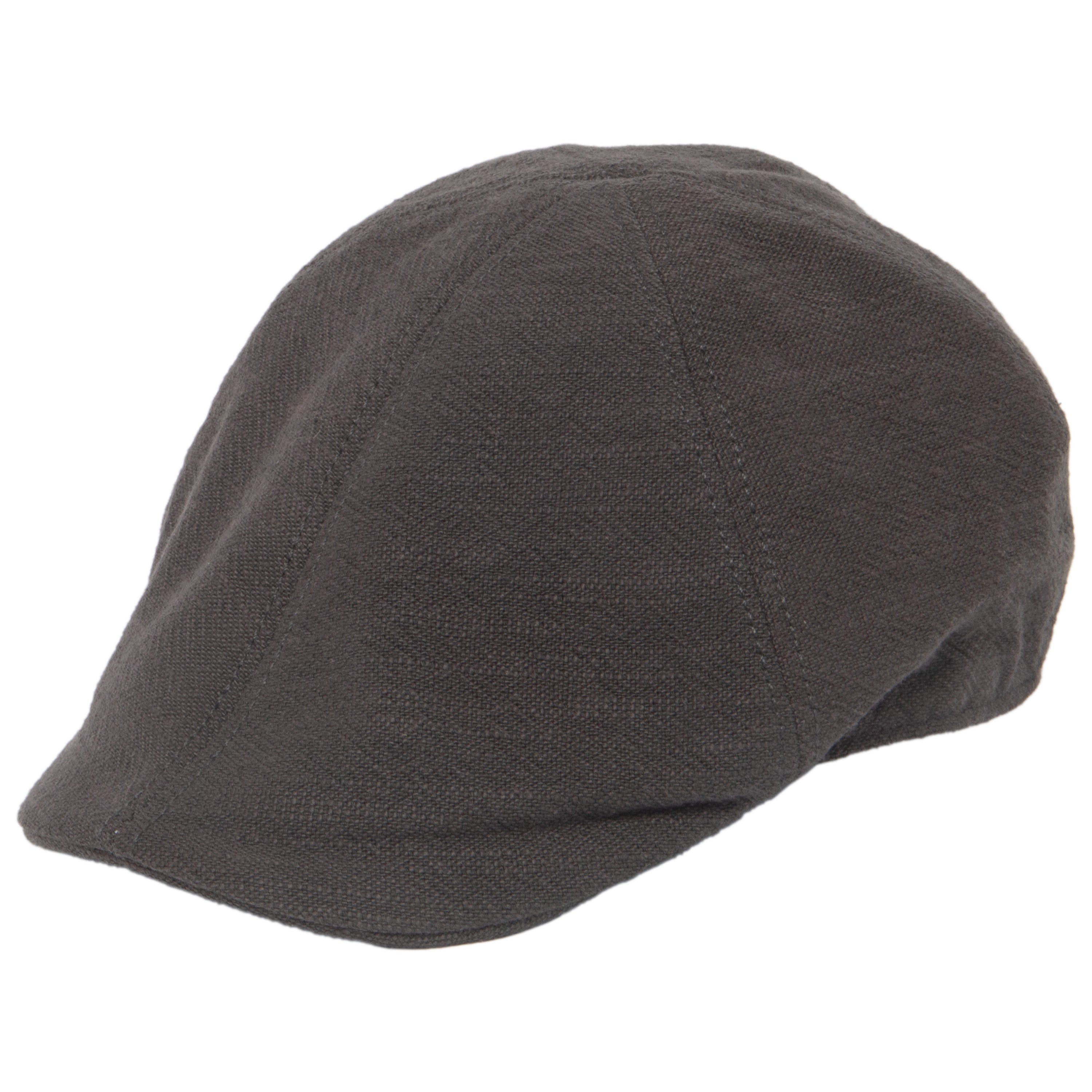 Men's Washed Cotton Twill Driver Cap - Vintage Style Flat Cap for Casual Wear, Outdoor Activities & Driving