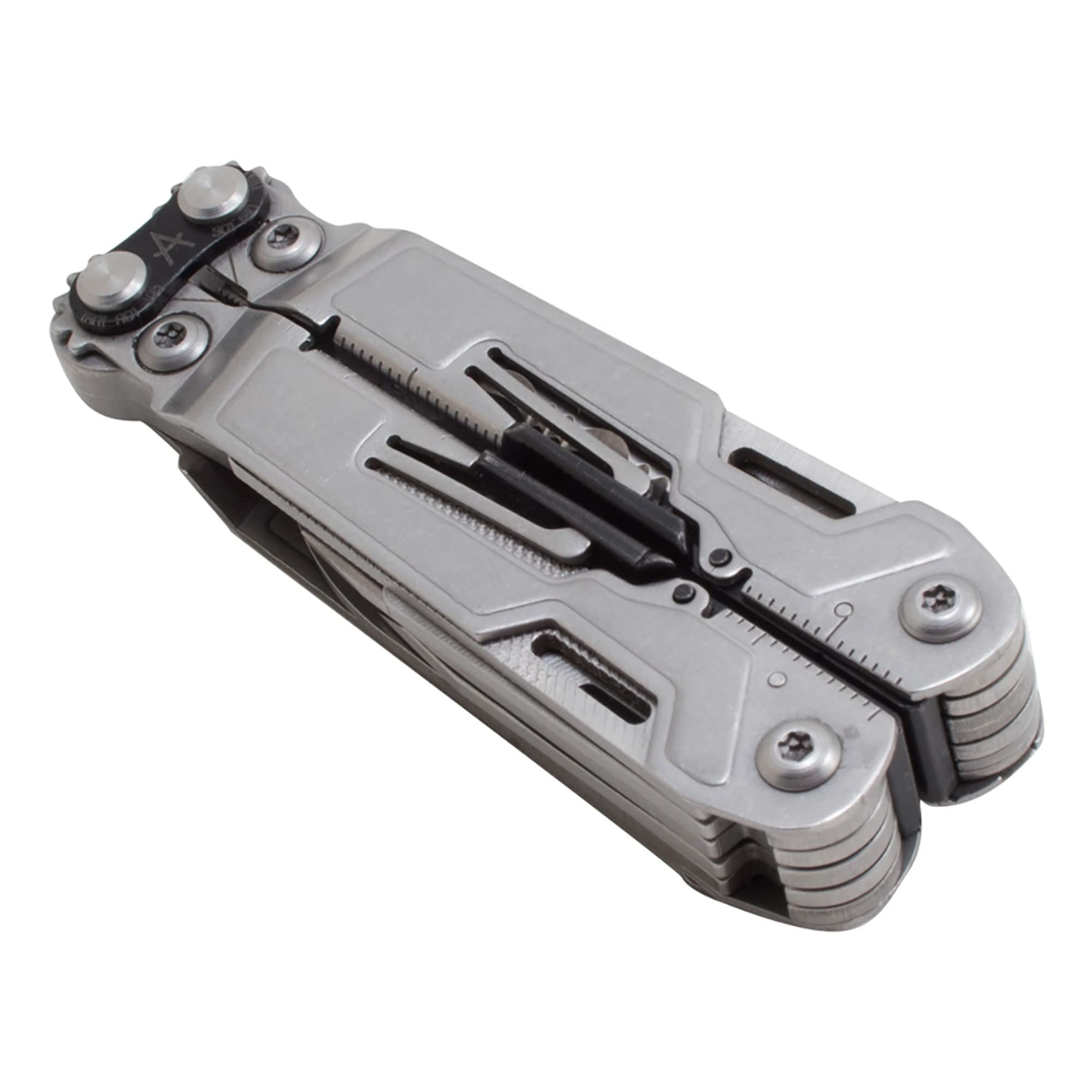 SOG PowerAccess Deluxe Multi-Tool - 21-in-1 Stainless Steel EDC Utility Knife with Pliers, Scissors & Nylon Sheath (PA2001-CP) | Perfect for Camping, Hiking, Survival & Everyday Carry