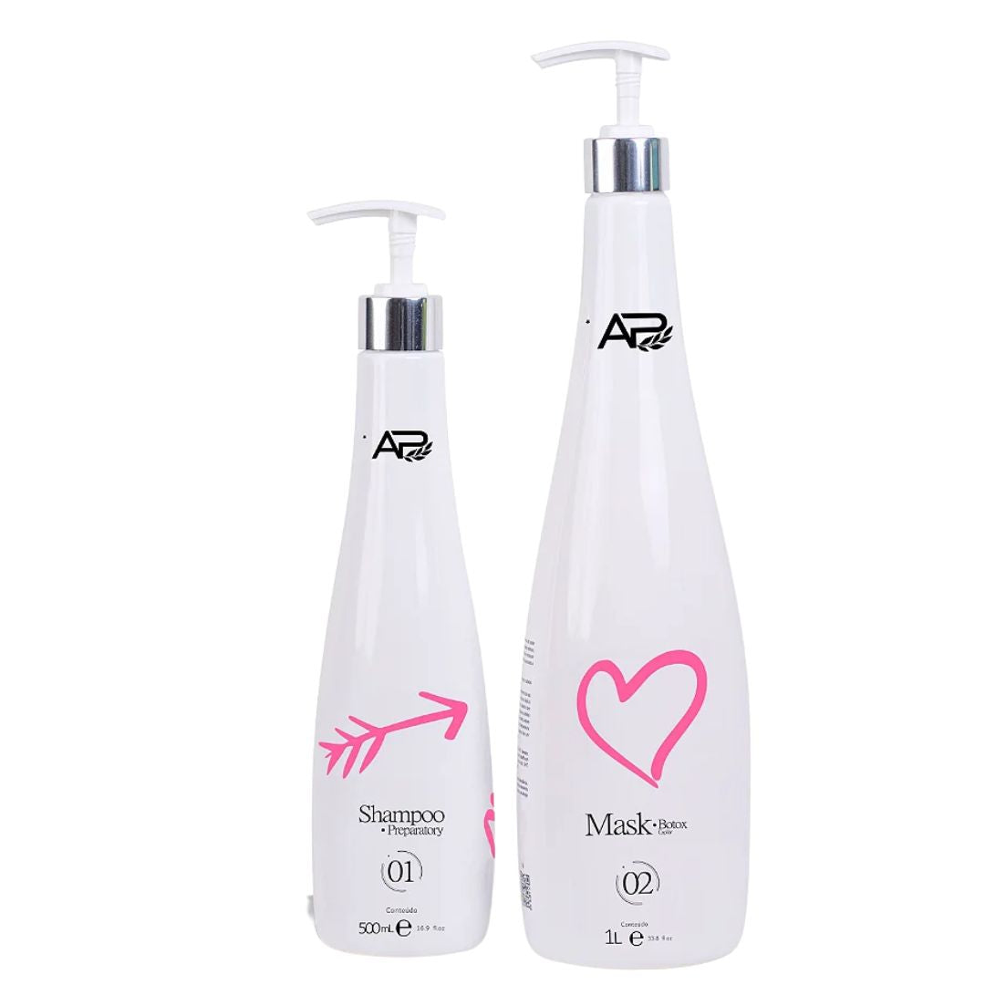 Ana Paula Carvalho My Love Deep Hair Mask Kit - Intense Hydration & Repair Treatment for Dry, Damaged Hair | At-Home Spa & Salon Quality Hair Care