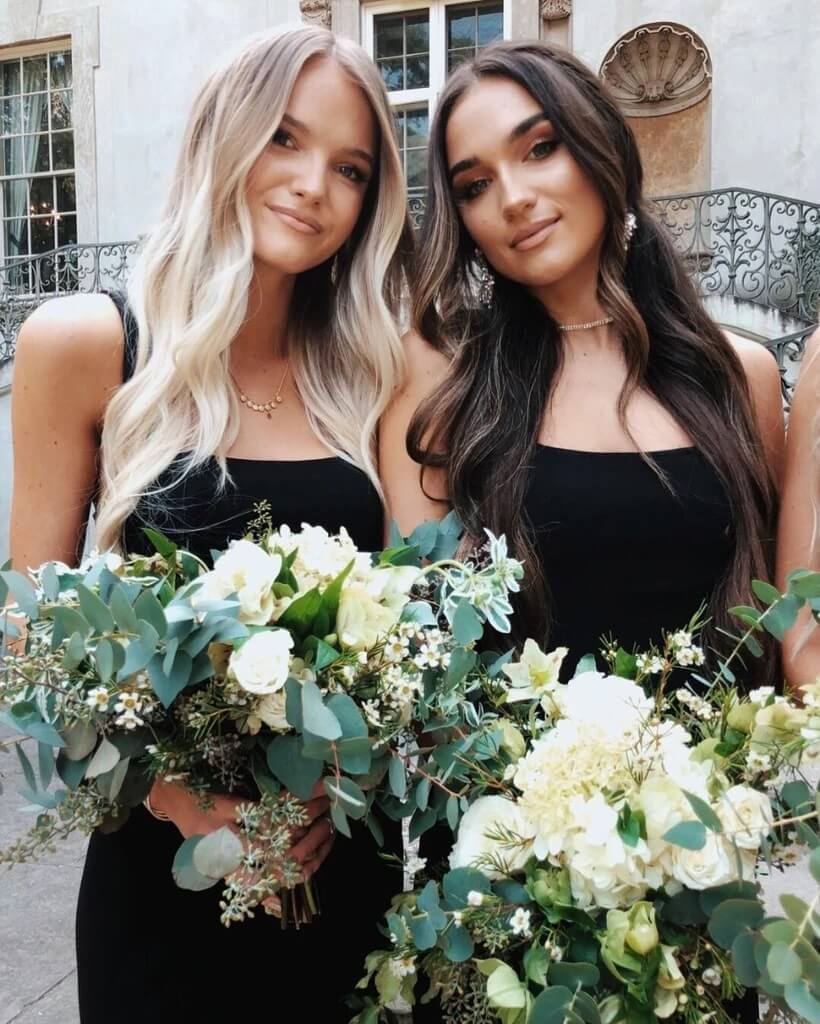 Affordable Black Mermaid Bridesmaid Dresses - Square Neck Sleeveless Formal Gown for Wedding Guests | Perfect for Evening Parties, Cocktail Events & Special Occasions