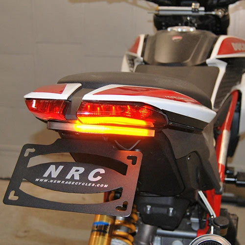 Ducati Hypermotard 939/821 Fender Eliminator Kit (2013-2019) - Motorcycle Tail Tidy for Clean Look & Improved Style - Perfect for Street Riding & Custom Builds