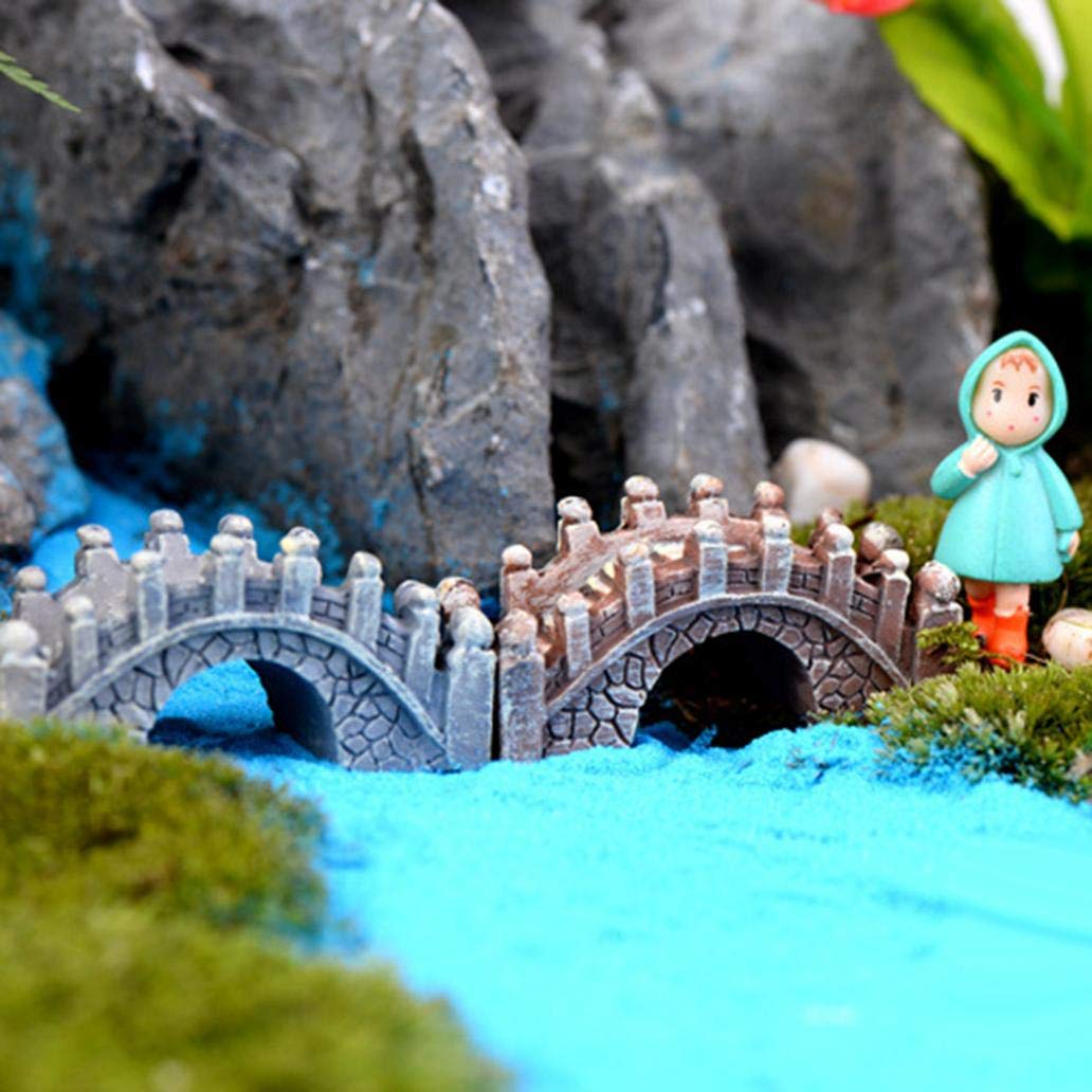 Miniature Garden Ornaments & Fairy Figurines - Tiny Dollhouse Decor, Mini Fairy Garden Accessories, Micro Landscape Home Decor for Fairy Gardens, Terrariums & Indoor Displays