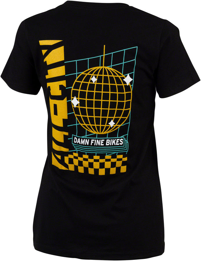 All City Club Tropic Women's T-Shirt - Soft Cotton Casual Tee in Black, Size Medium | Perfect for Beach Vacations, Summer Outings & Casual Everyday Wear
