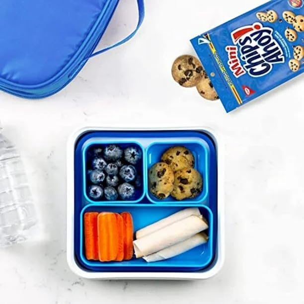 Original Mini Chips Ahoy! Cookies - 180g/6.3oz (Pack of 3) | Perfect School Snacks, Lunch Box Treats & After-School Snacks | Crunchy Chocolate Chip Cookies Shipped from Canada