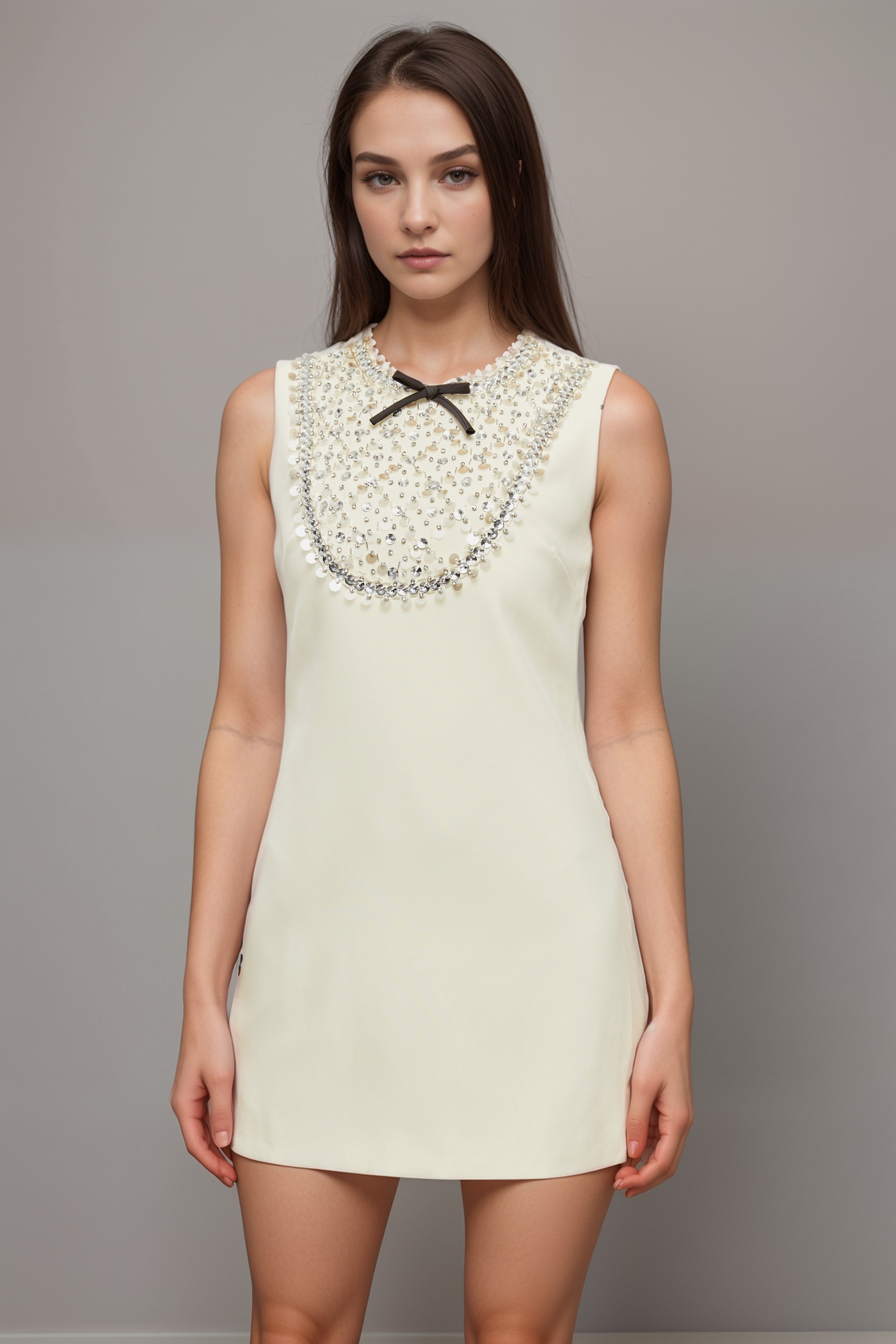 Caribbean Sequin Embellished Mini Dress for Women - Sparkly Party Clubwear for Night Out, Beach Vacation & Special Occasions