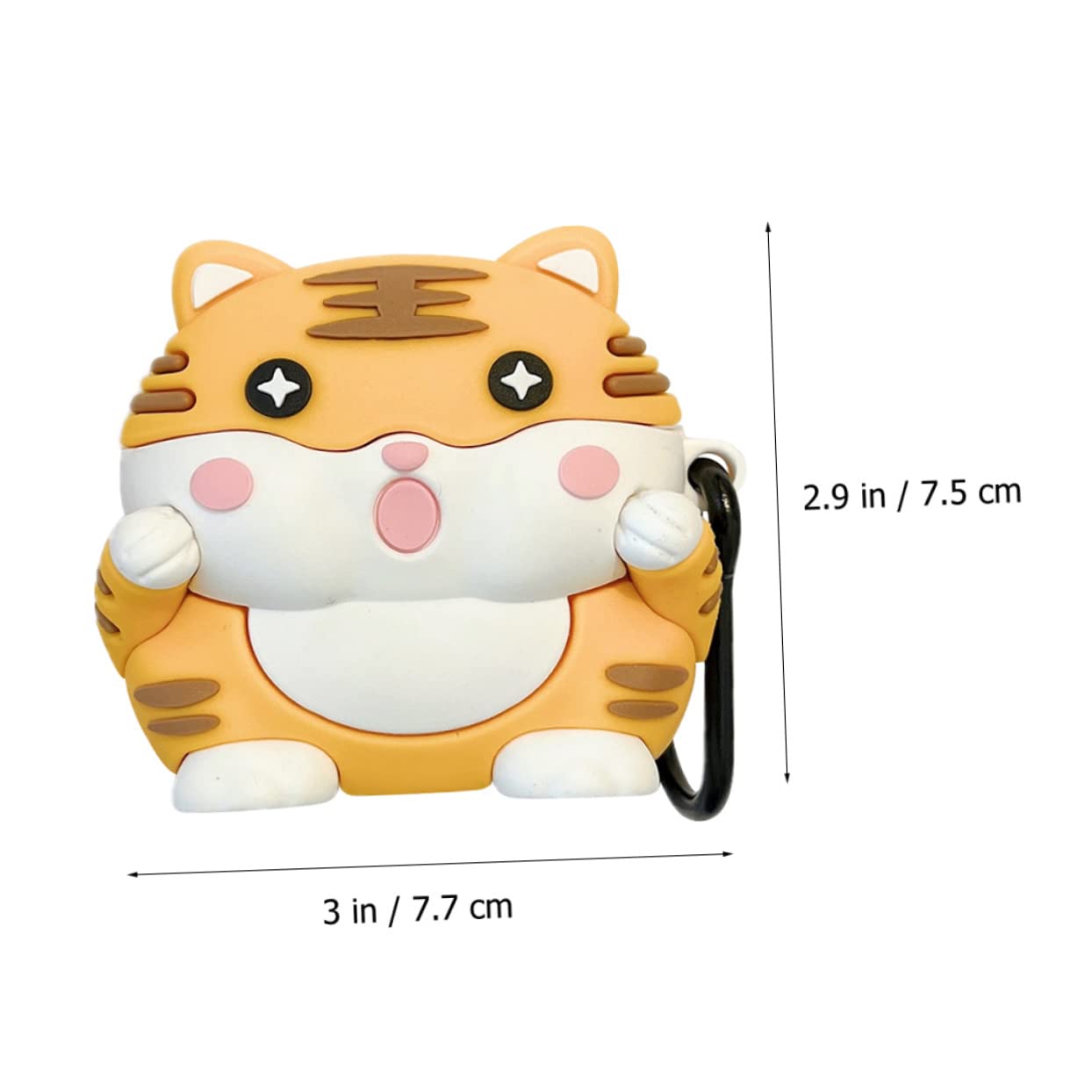 Artibetter 4-Piece Cartoon Headphone Case Set - Cute Earbud Storage Pouch for AirPods, Wireless Earbuds & Headphones - Perfect for Travel, School & Office Organization