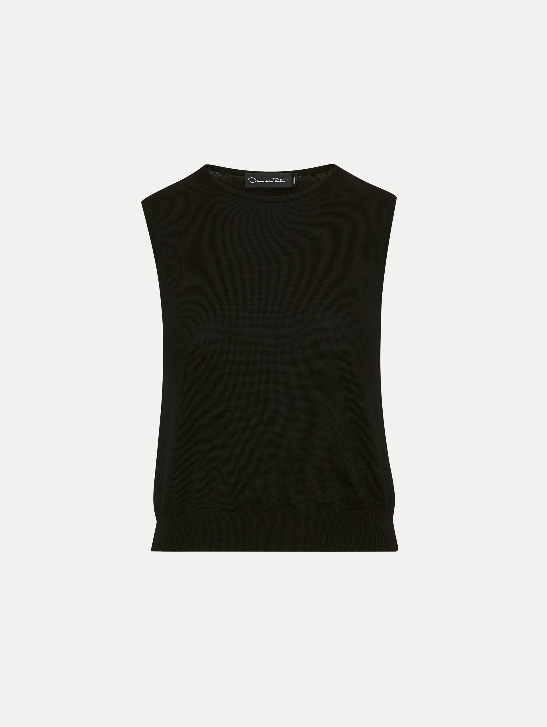 Women's Crew Neck Tank Top - ON144 Black | Soft & Comfortable Casual Wear for Gym, Yoga & Everyday Outfits