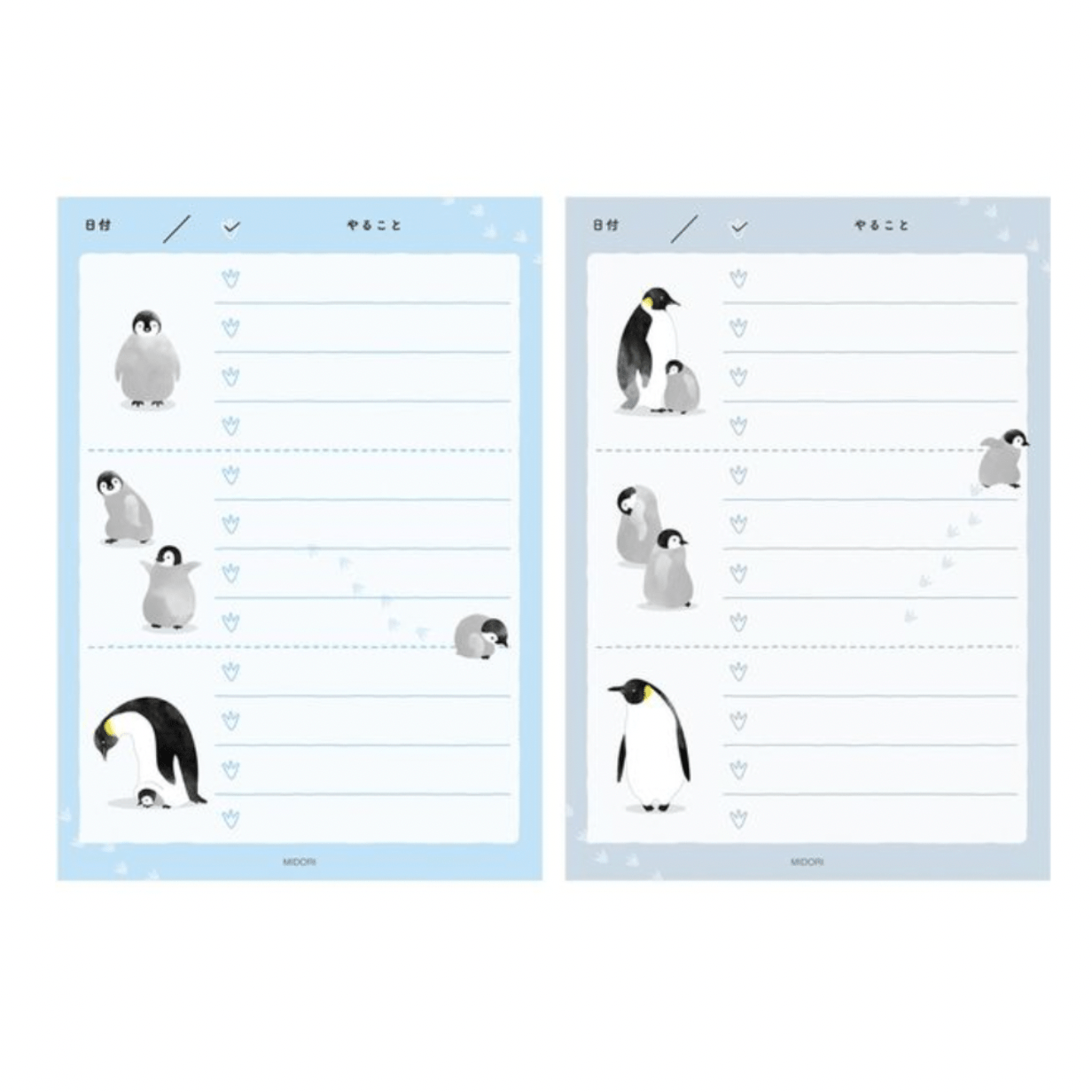 Midori DESIGNPHIL To-Do List Memo Pad - Premium Sticky Notes for Office, School & Home Organization - Perfect for Daily Tasks, Reminders & Productivity Planning