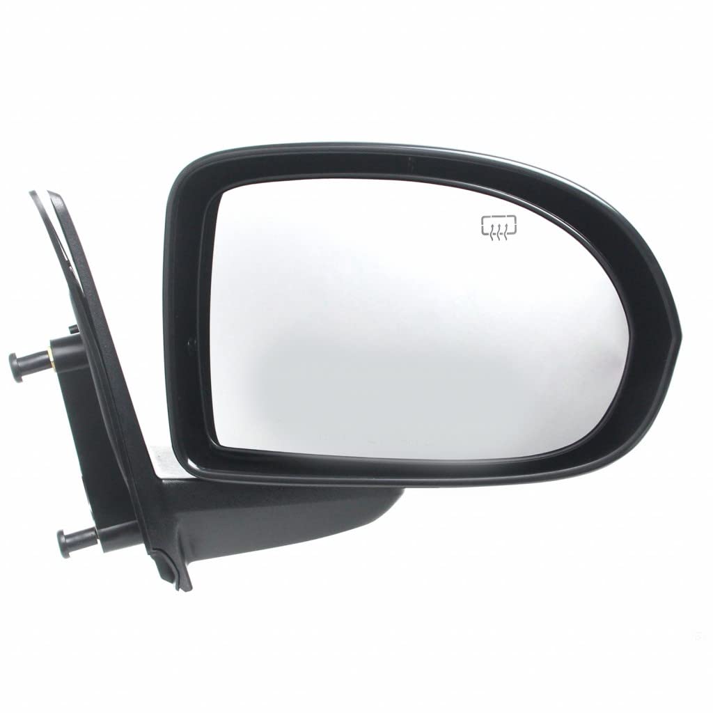 2016-2018 Jeep Compass Passenger Side Power Heated Door Mirror Replacement (6AC88DX8AA, CH1321423) - Perfect for Winter Driving & Off-Road Adventures