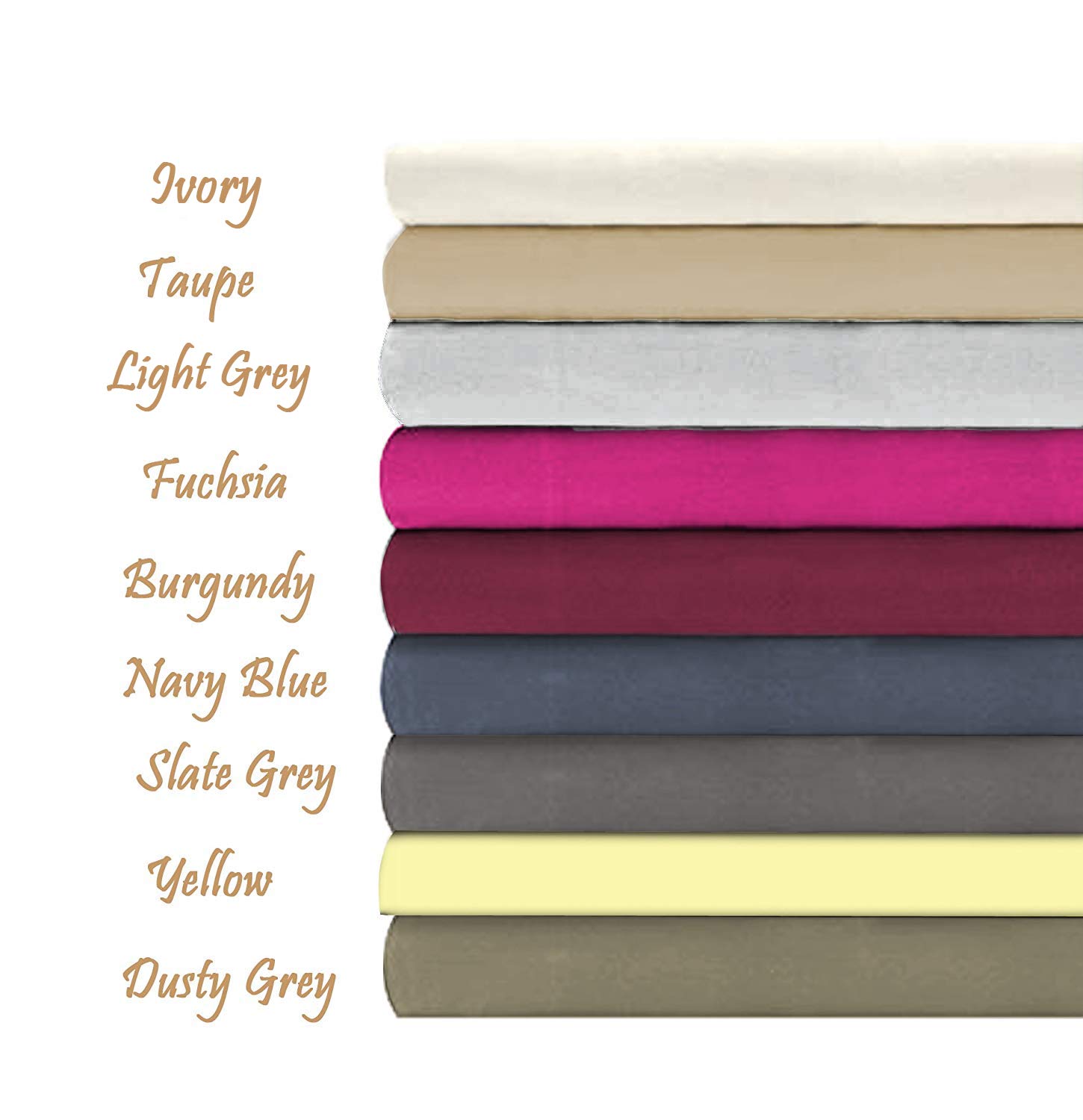 Best 100% Pure Organic Cotton 600 Thread Count Deep Pocket 4-Piece Queen Bed Sheet Set - Hypoallergenic, Dusty Grey - Perfect for Allergy Sufferers & Luxurious Sleep Comfort