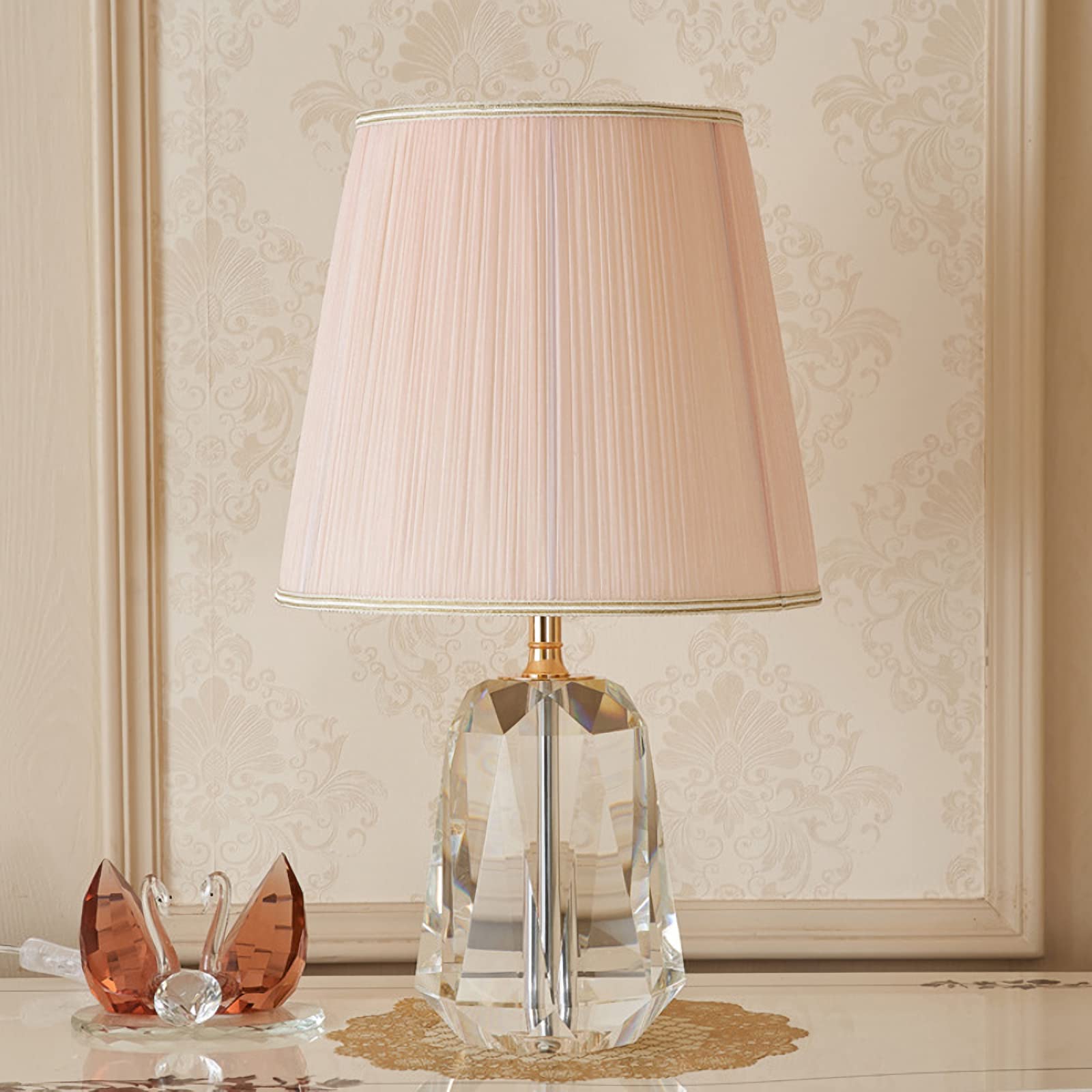 Luxury Crystal Table Lamp 22.8
