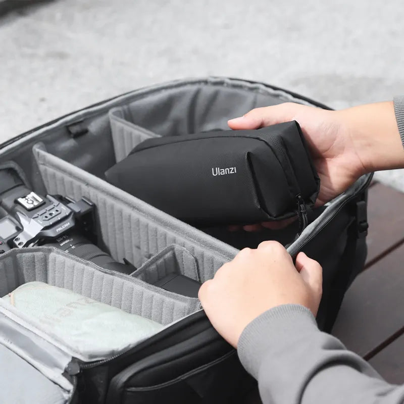 Ulanzi PK 04 Waterproof Carrying Case for DJI Osmo Pocket 3 - Compact Protective Storage Bag with Padded Interior | Perfect for Travel, Vlogging & Outdoor Adventures