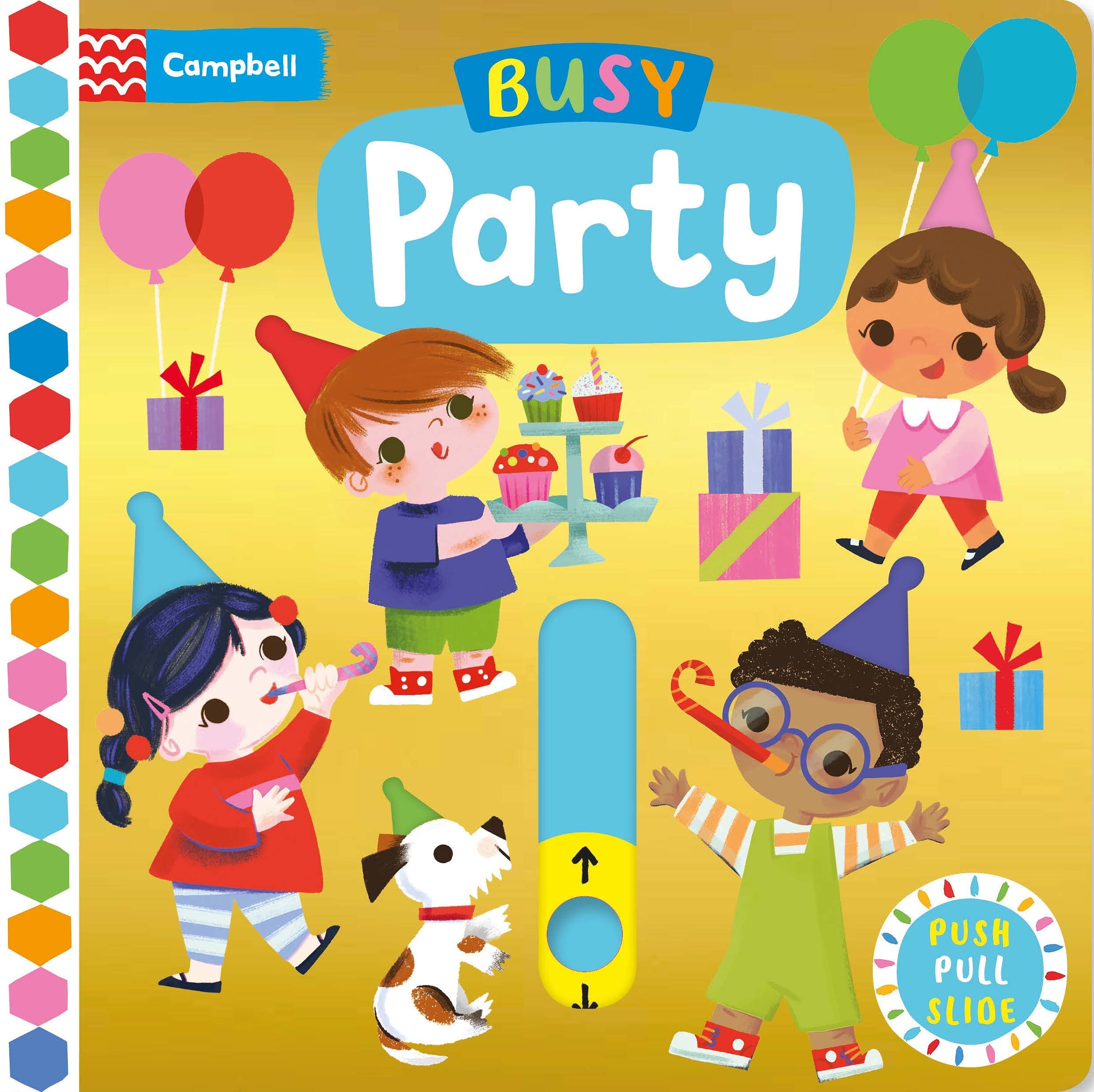 Campbell Busy Books - Fun & Interactive Busy Party Activity Book for Kids | Perfect for Travel, Parties & Learning at Home