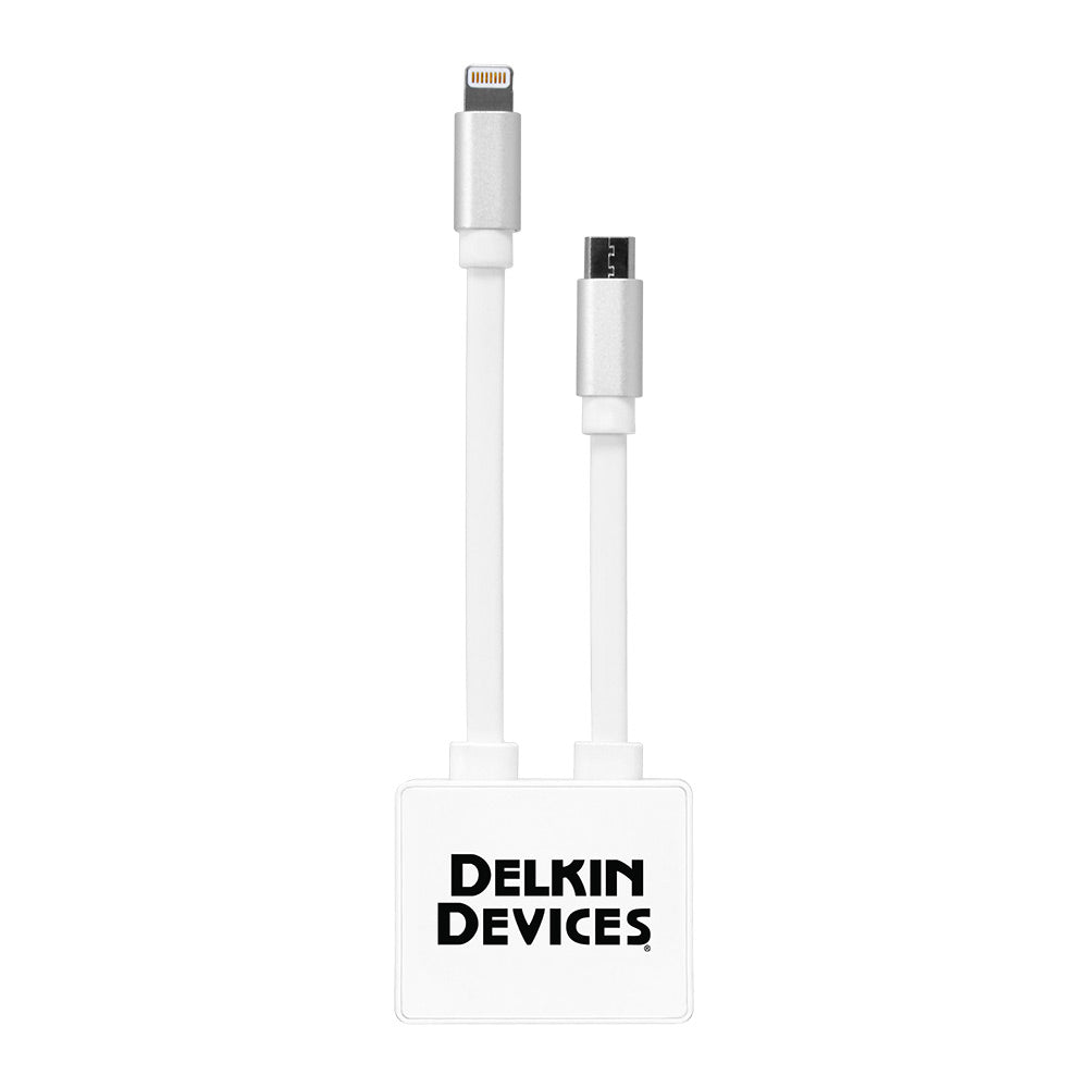 Delkin quikVIEW Lightning/Micro USB SD & microSD Card Reader - Fast Photo/Video Transfer for iPhone, Android & DSLR Cameras - Perfect for Travel, Photography & Content Creation