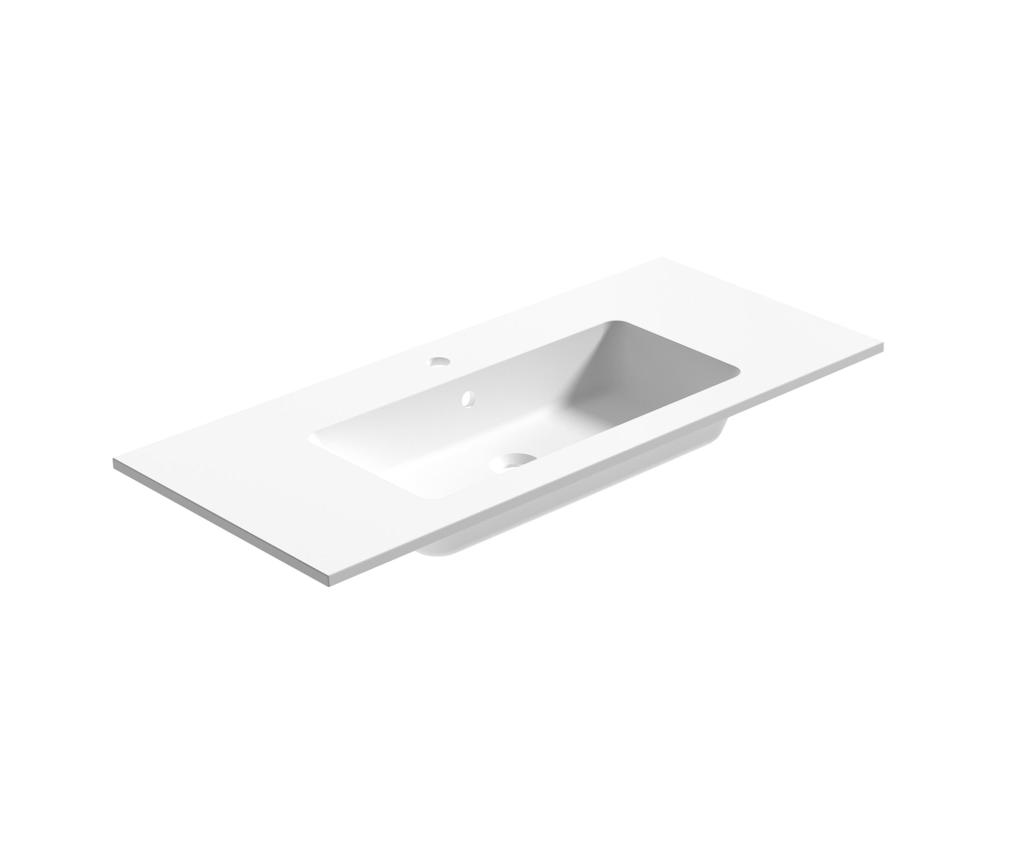 VALENZUELA Ibiza Glossy Single Bowl Composite Stone Kitchen Sink - Modern Durable Stain-Resistant Basin for Home & Restaurant Use