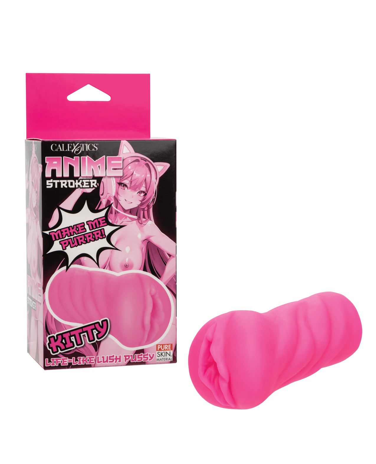 ANIME Stroker Kitty Pussy - Pink Cat-Themed Adult Toy for Pleasure | Perfect for Cosplay, Roleplay & Sensual Play