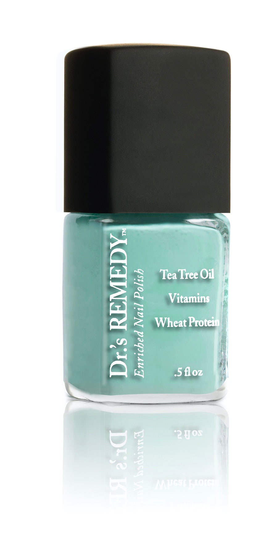 Dr.'s Remedy TRUSTING Turquoise Nail Polish - 0.5 fl oz (15ml) - Vegan, 10-Free Formula - Perfect for Manicures, Pedicures & Nail Art - Salon-Quality at Home