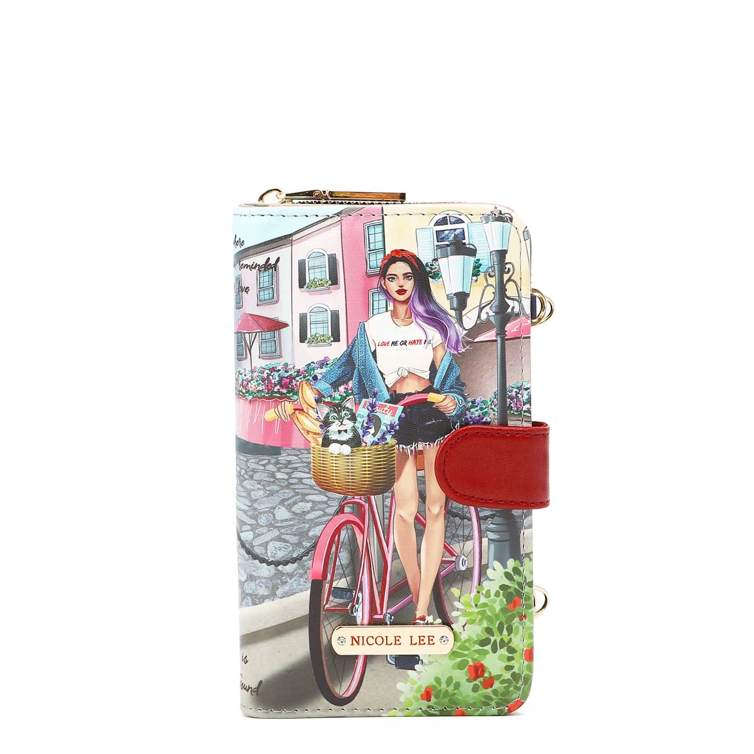 2-Piece Phone Case Crossbody Wallet - Stylish & Secure Phone Holder with Card Slots for Women - Perfect for Travel, Shopping, and Everyday Use