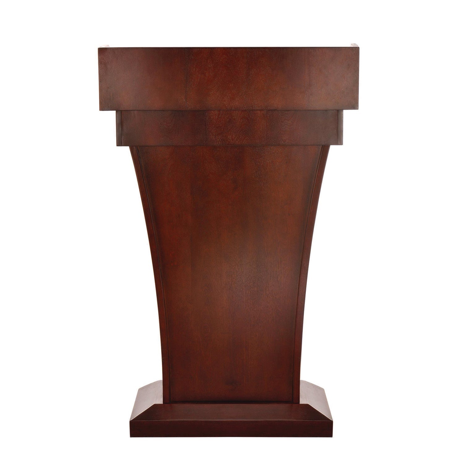 AdirOffice Wooden Standing Podium Lectern with Drawer & Storage - 27.55
