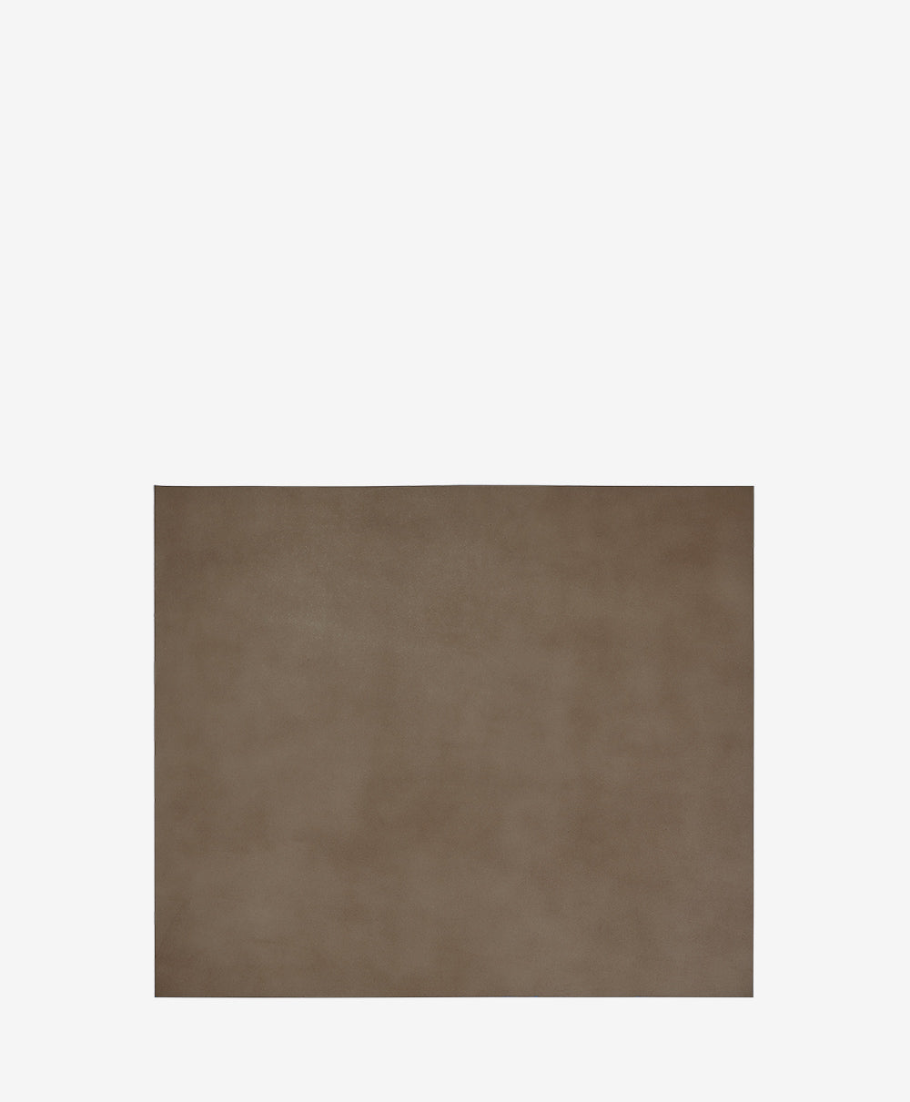 Premium Italian Leather Desk Mat in Nude Taupe - Luxurious Office & Home Workspace Accessory for Desktops, Laptops & Writing