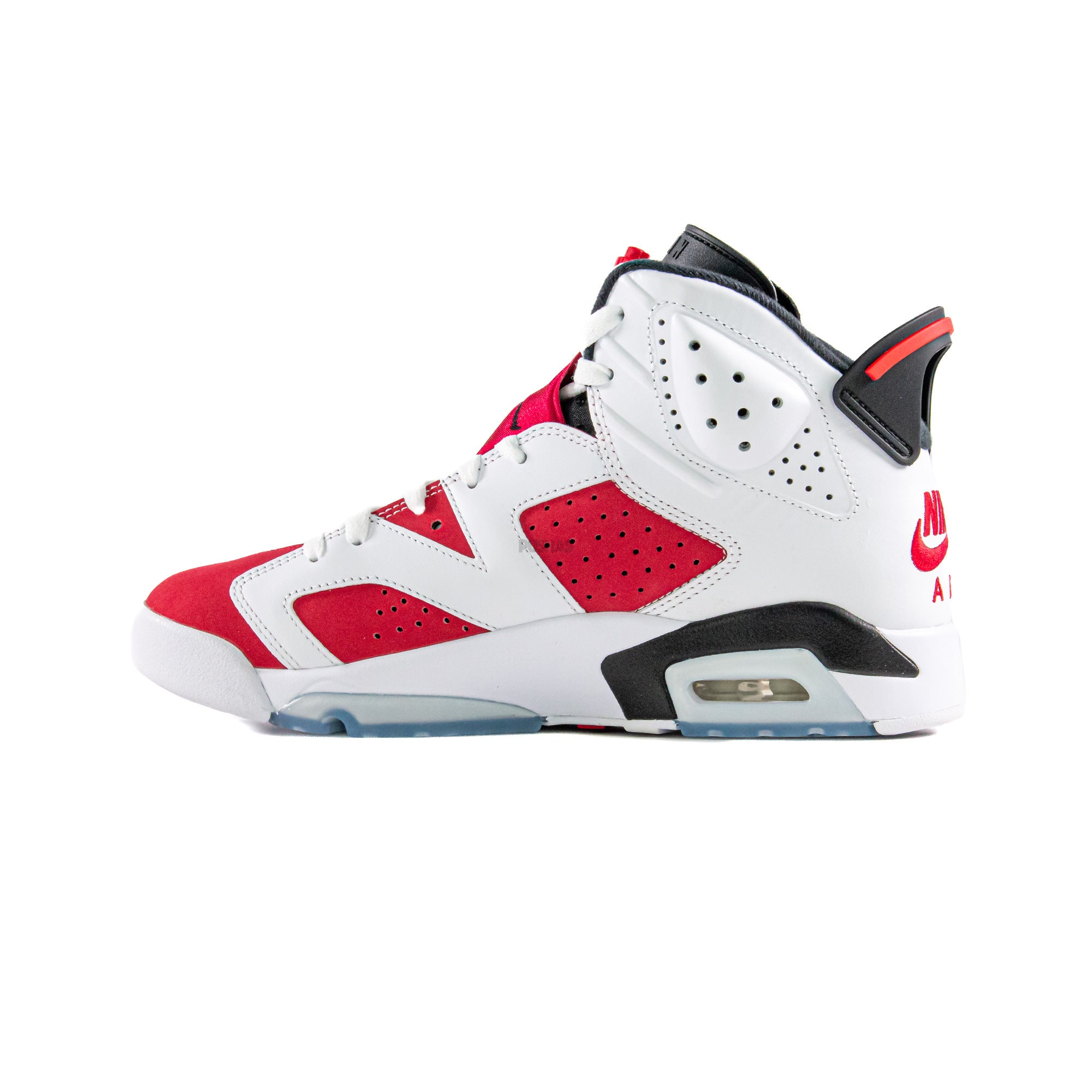 Air Jordan 6 'Carmine' Retro 2021 - Men's Basketball Shoes - Classic Red & White Sneakers for Streetwear & Sports
