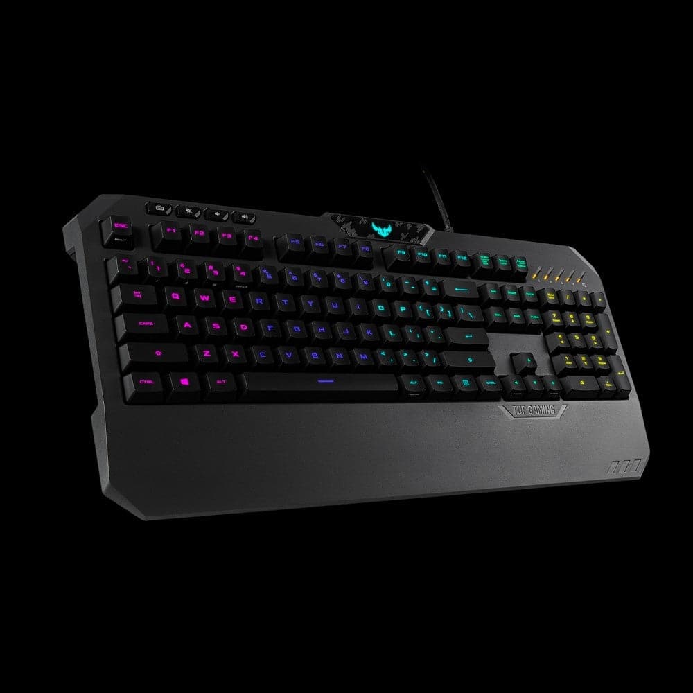 ASUS TUF Gaming K5 RGB Mechanical Gaming Keyboard - Water-Resistant, Durable Design, 2-Year Warranty - Perfect for PC Gaming, Esports & Office Work