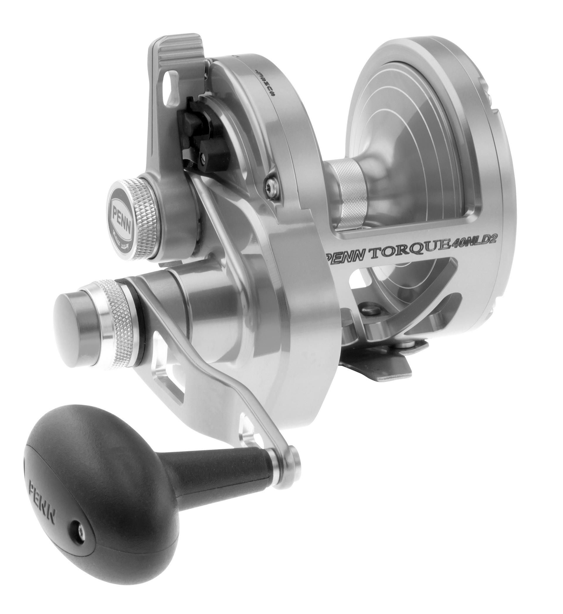 Torque® Lever Drag 2-Speed Conventional Fishing Reel - Saltwater & Freshwater Trolling Reel for Offshore & Inshore Fishing