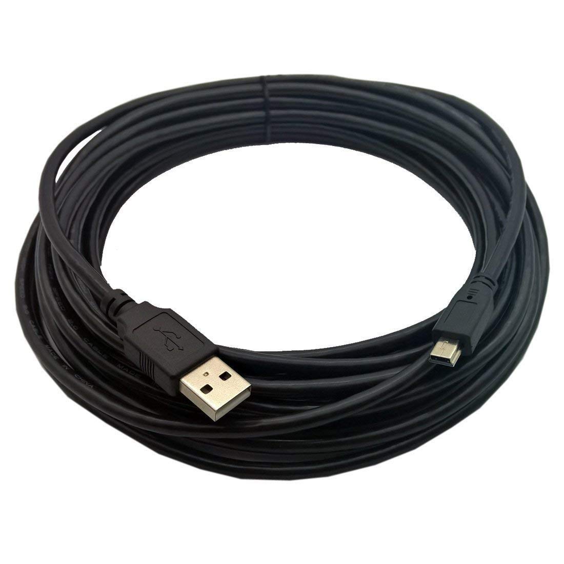 OMNIHIL 30ft USB 2.0 High Speed Printer Cable for Intermec PB50 Thermal Label Printer - Perfect for Warehouse, Retail & Shipping Label Printing