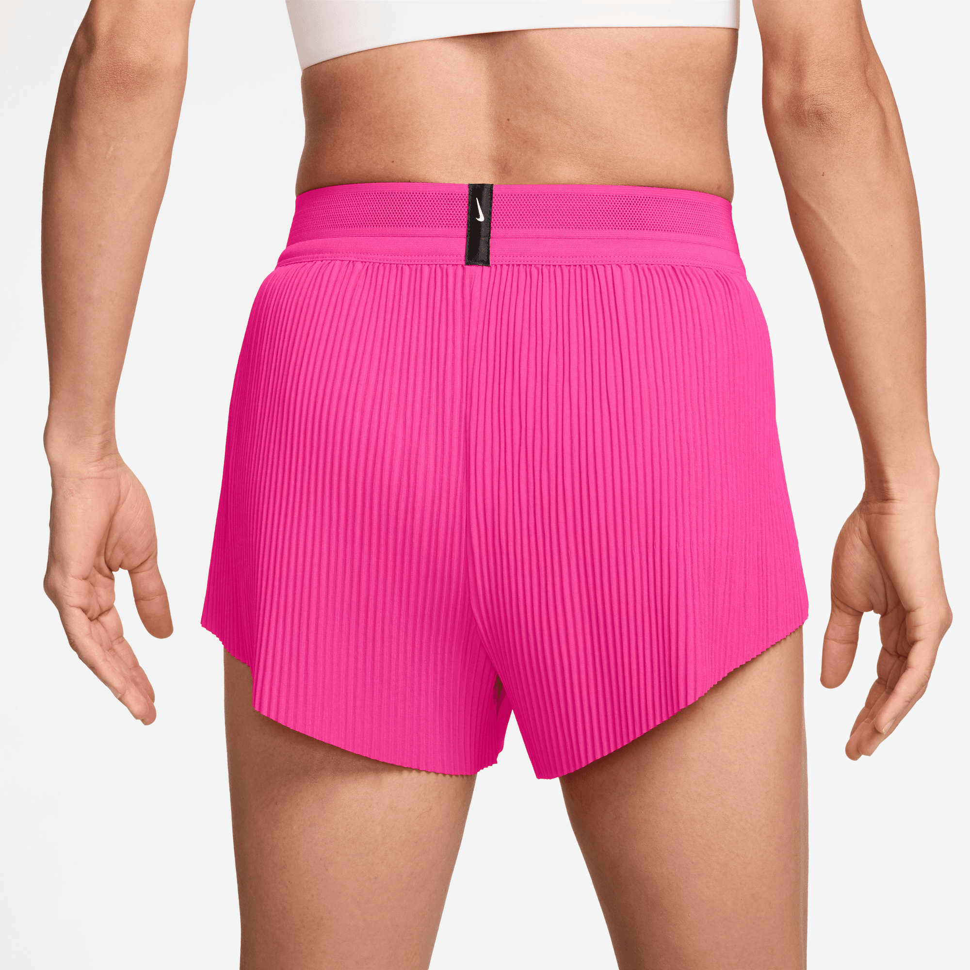 Nike Women's DRI-FIT ADV Aeroswift Mid-Rise Lined Running Shorts 3-Pack - Hyper Pink/Black - Moisture-Wicking Athletic Shorts for Running, Gym & Workout