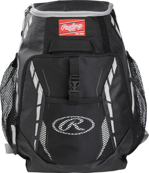 Rawlings R400 Youth Baseball Backpack - Durable & Lightweight for School, Sports & Travel | Perfect for Kids & Teens