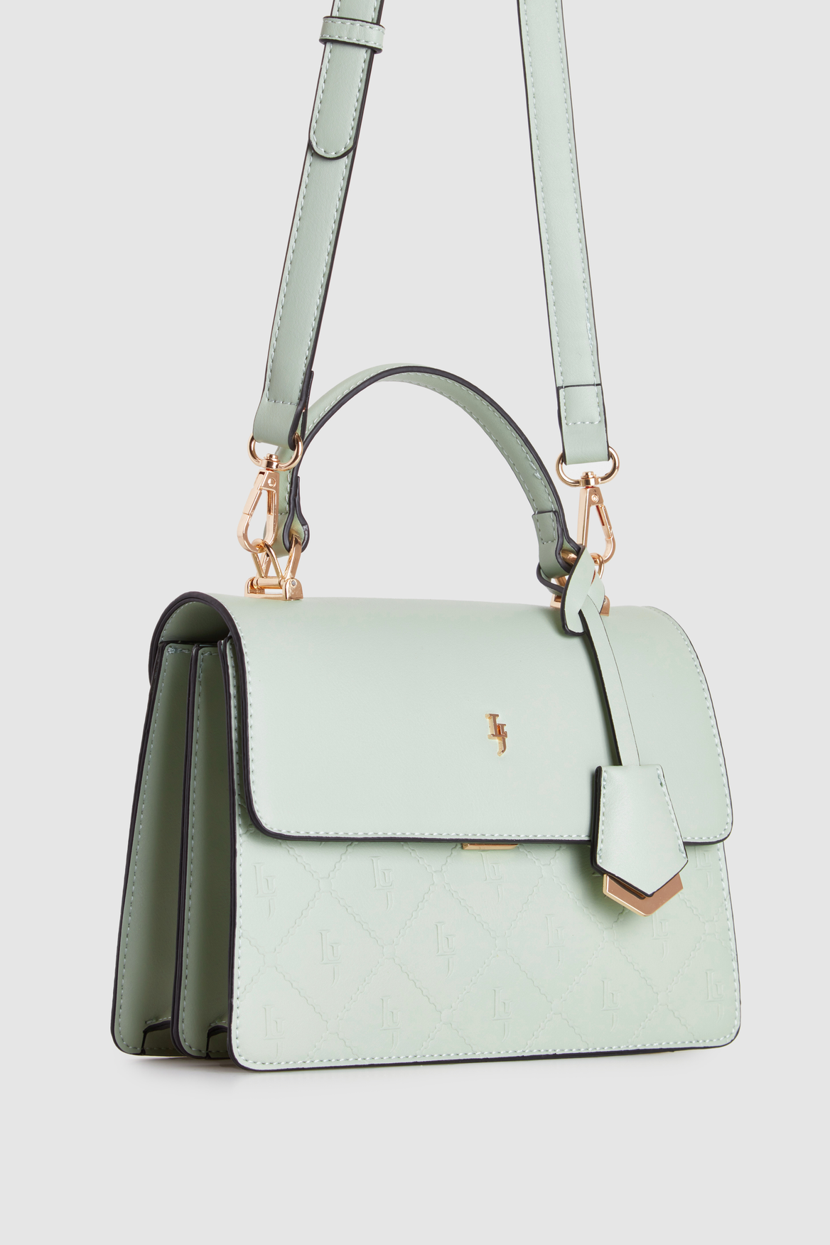 Elegant Embossed Leather Top Handle Handbag for Women - Perfect for Work, Parties & Everyday Use