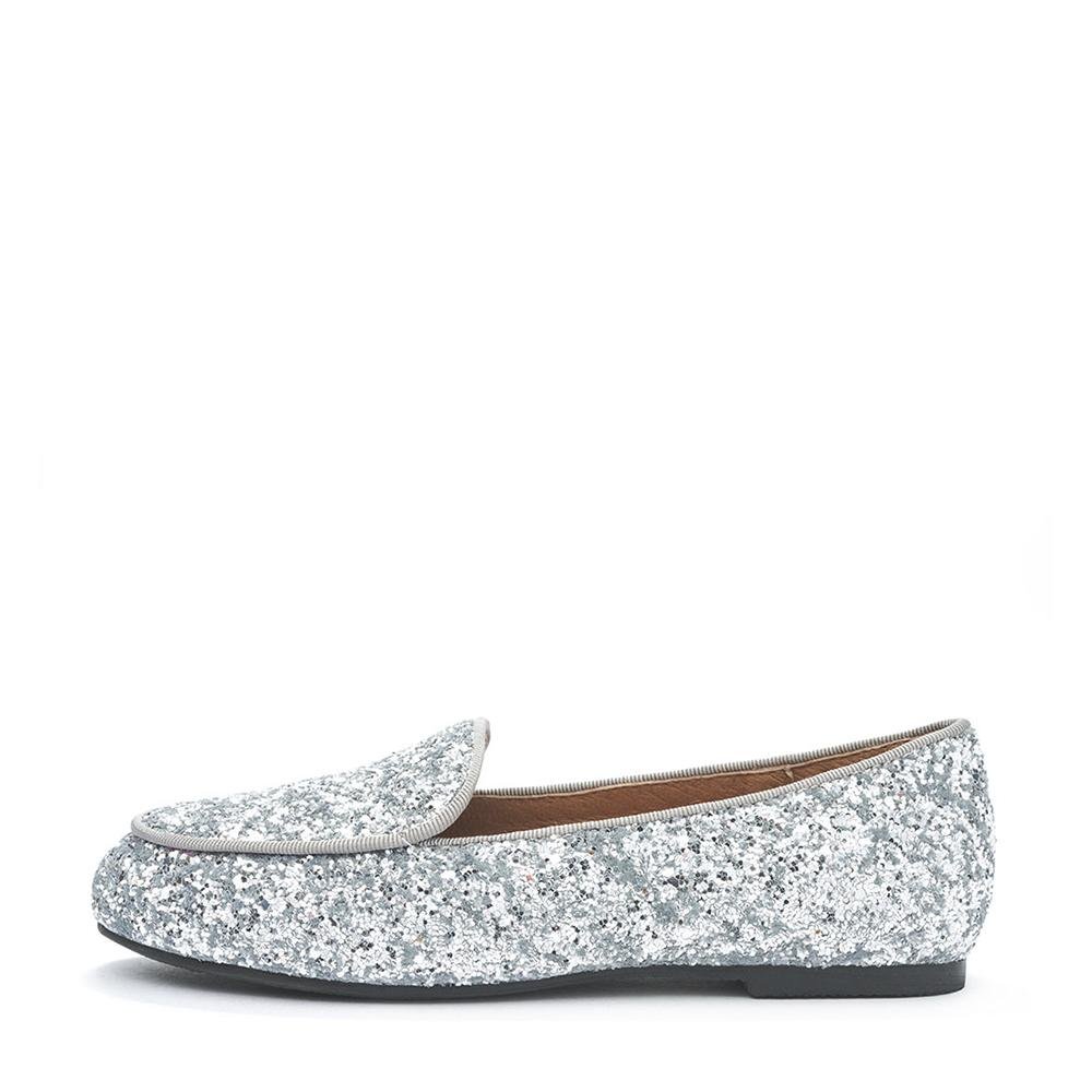 Piper Glitter Silver Shoes for Women - Fashionable Party Heels with Sparkle | Perfect for Weddings, Prom, and Evening Events