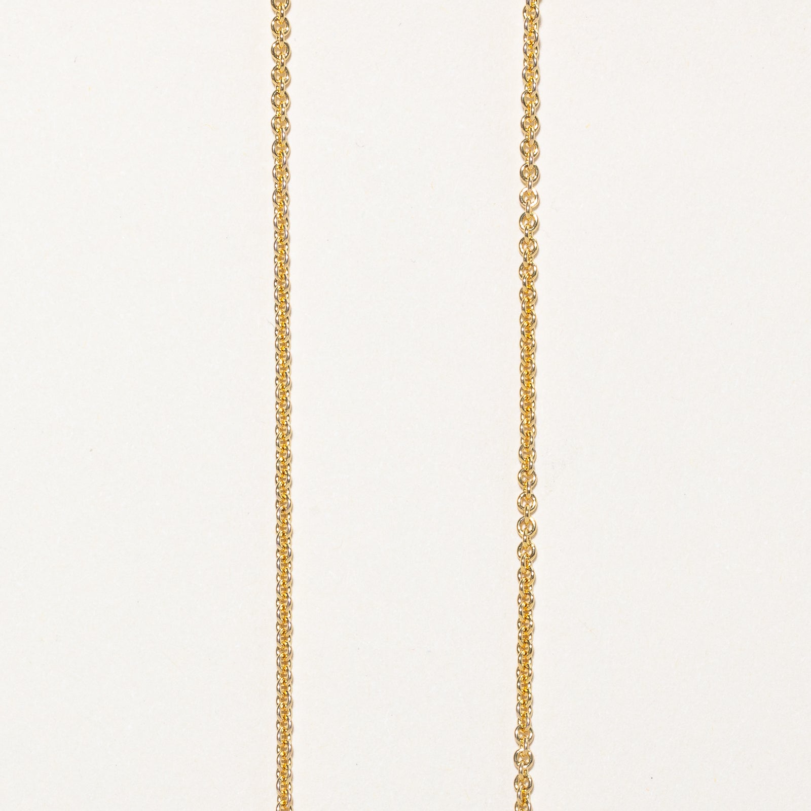 14K Yellow Gold Cable Link Chain Necklace - 1.90mm Width, 18 Inches | Elegant Everyday Jewelry for Women, Perfect for Layering or Gift Giving