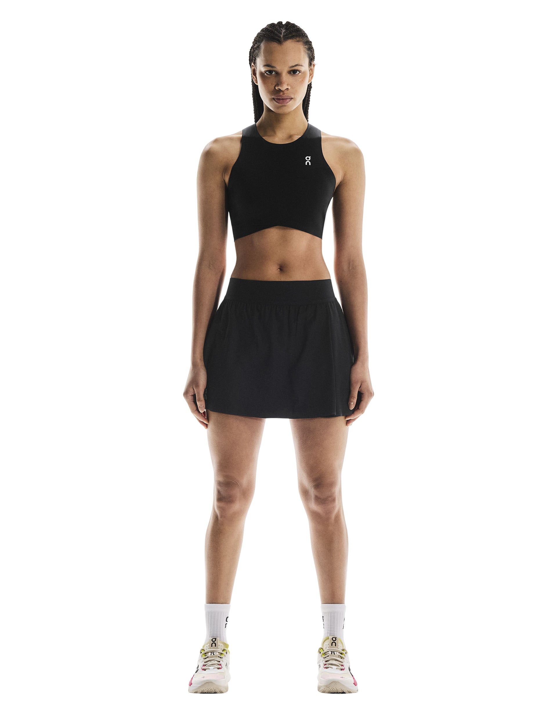 Black Pleated Tennis Skirt for Women - High Waist Athletic Skirt for Running, Yoga & Workout - Perfect for Tennis, Gym & Casual Wear