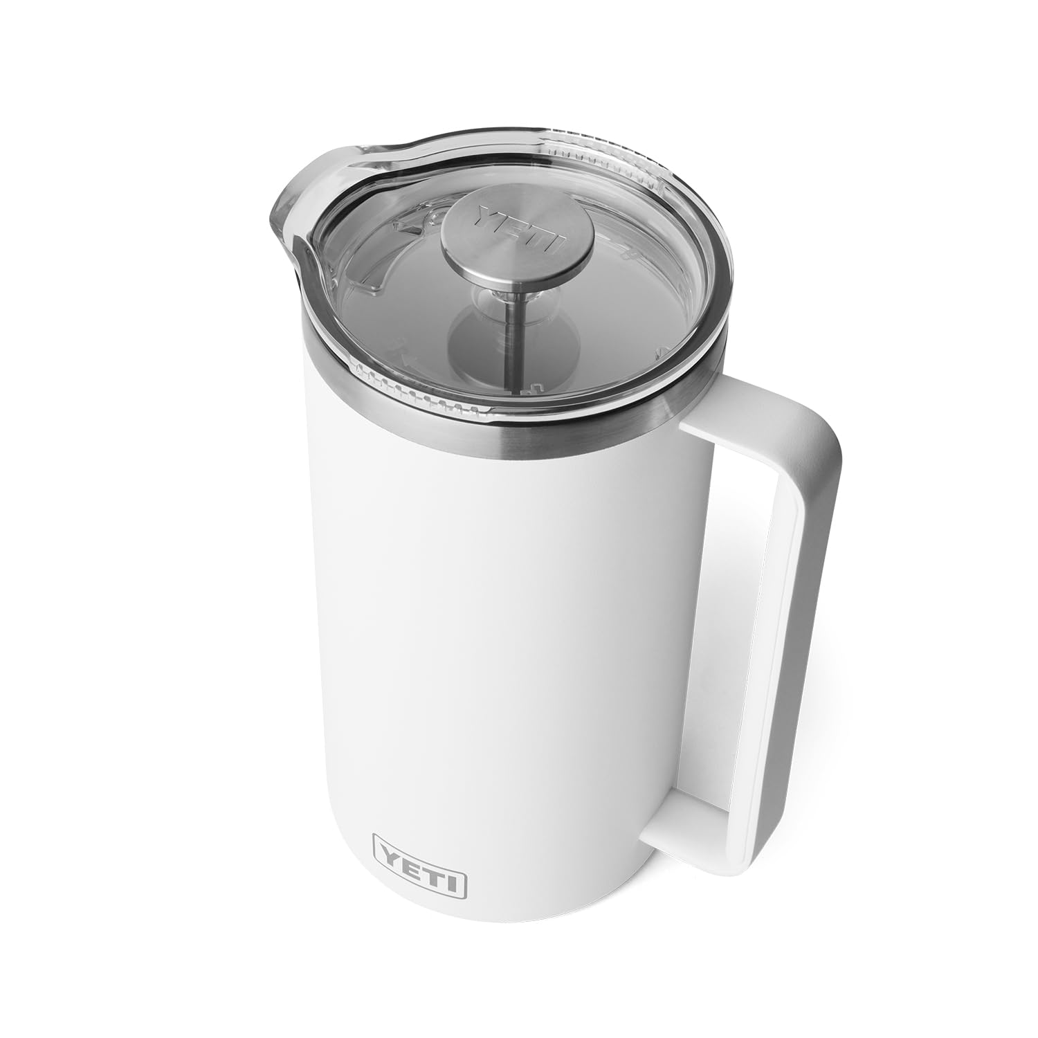 YETI Rambler French Press Coffee Maker with GroundsControl Filter - Stainless Steel Travel Coffee Press for Camping, Hiking & Outdoor Adventures