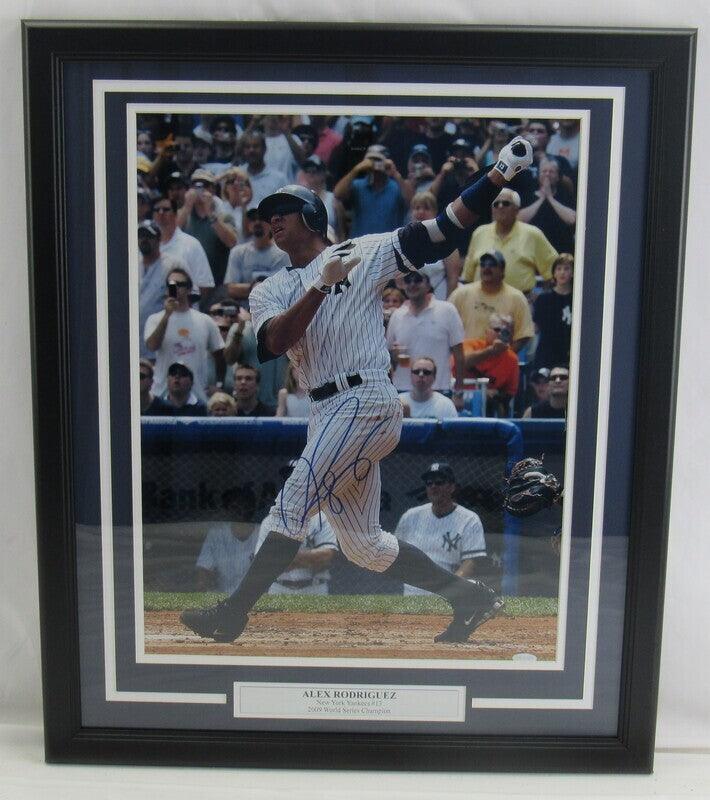 Alex Rodriguez Autographed 16x20 Framed Photo - Steiner Sports Certified - Perfect for Yankees Fans, Sports Memorabilia Collectors & Home Office Decor