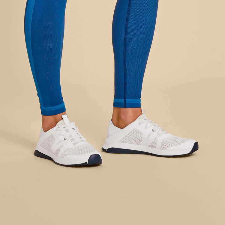 Women's Huia White Shoes - Comfortable & Stylish Casual Sneakers for Walking, Running, and Everyday Wear