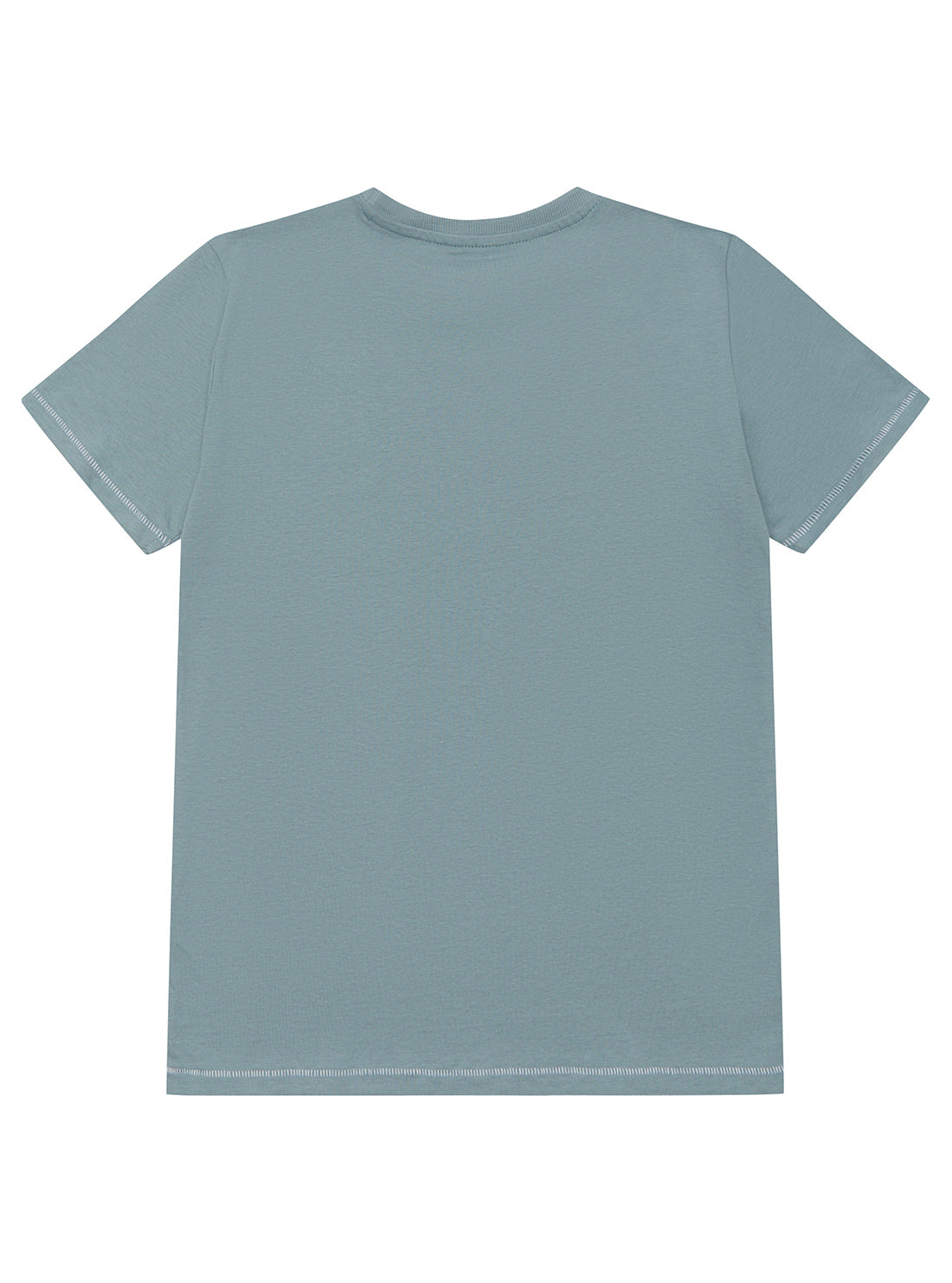 Blue Short Sleeve T-Shirt for Boys (Size 7-16) - Comfortable Cotton Tee for School, Play & Everyday Wear